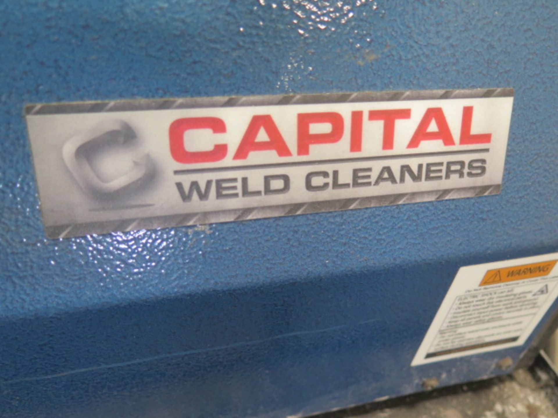 Capital mdl. 2X40 Weld Cleaner s/n 2559 w/ Cart and Acces (SOLD AS-IS - NO WARRANTY) - Image 3 of 8