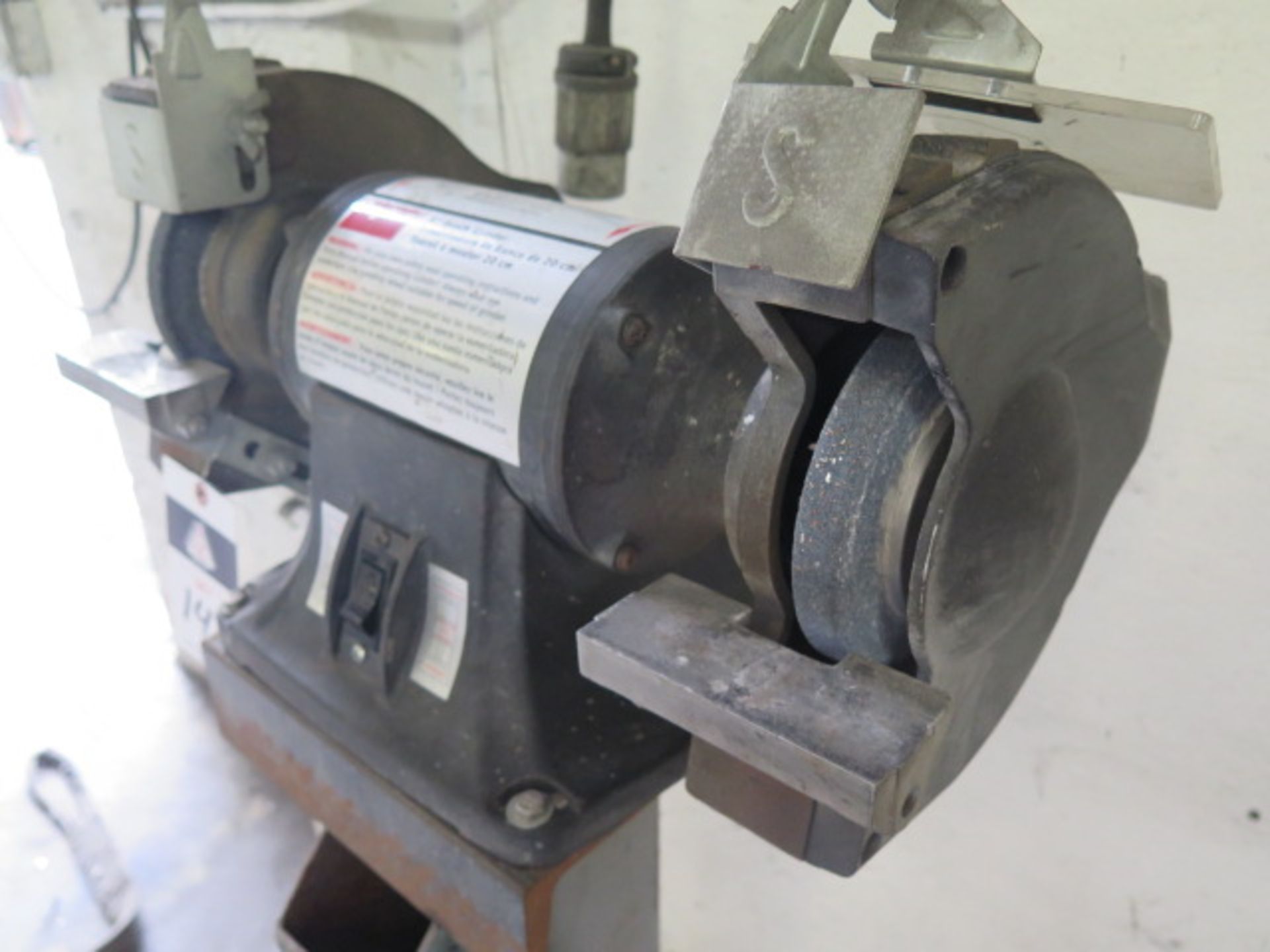 Dayton 8” Pedestal Grinder (SOLD AS-IS - NO WARRANTY) - Image 3 of 5