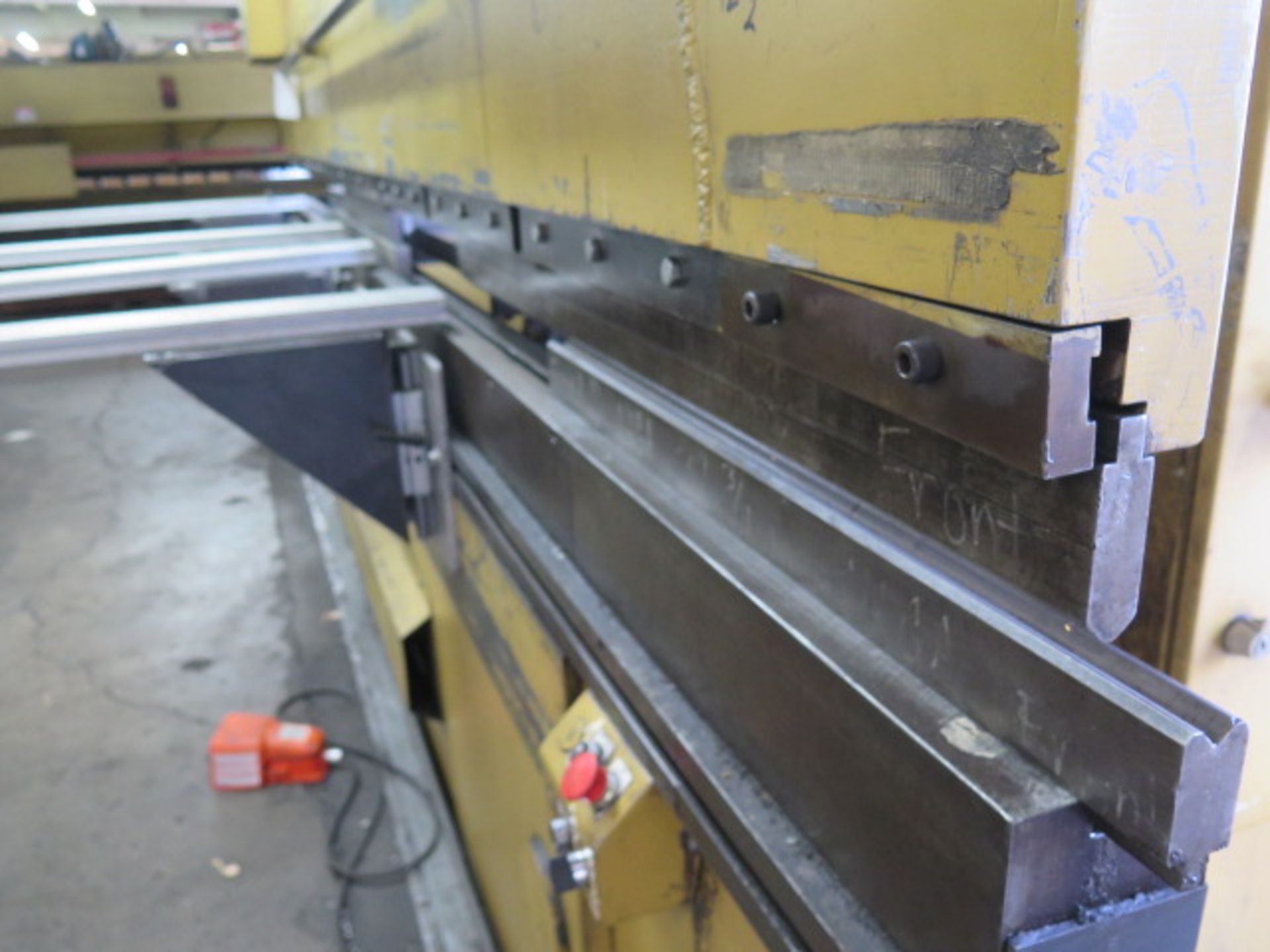 MasterFab 250 Ton x 14’ (16’ with Extensions) Hyd Press Brake w/ Controlled Back gauge, SOLD AS IS - Image 9 of 21