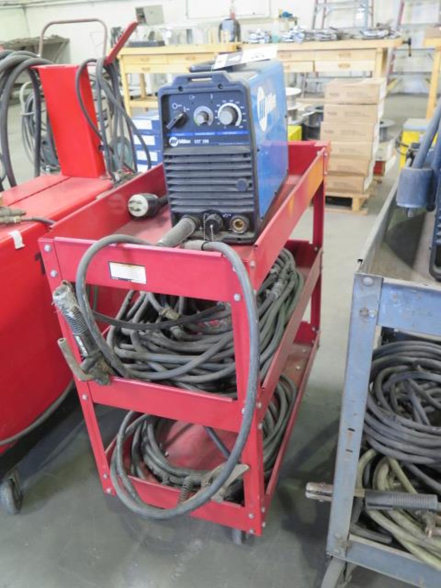 Miller CST-280 Arc Welding Power Source s/n MF360224G w/ Cart (SOLD AS-IS - NO WARRANTY) - Image 2 of 7