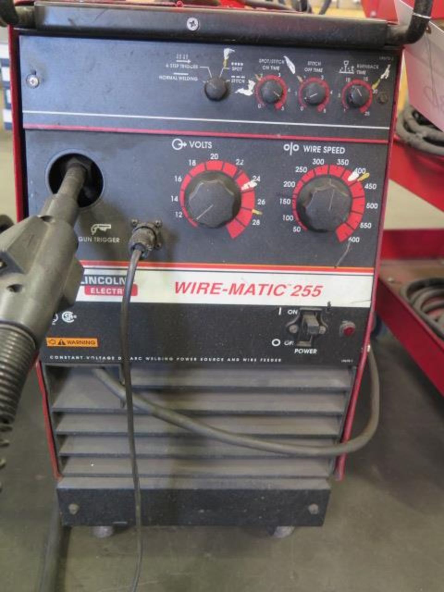 Lincoln Wire-Matic 255 Wire Welder s/n U1980912855 (SOLD AS-IS - NO WARRANTY) - Image 3 of 8