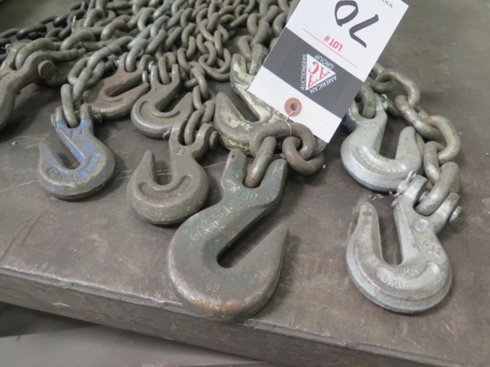 Chain Slings (6) (SOLD AS-IS - NO WARRANTY) - Image 3 of 3