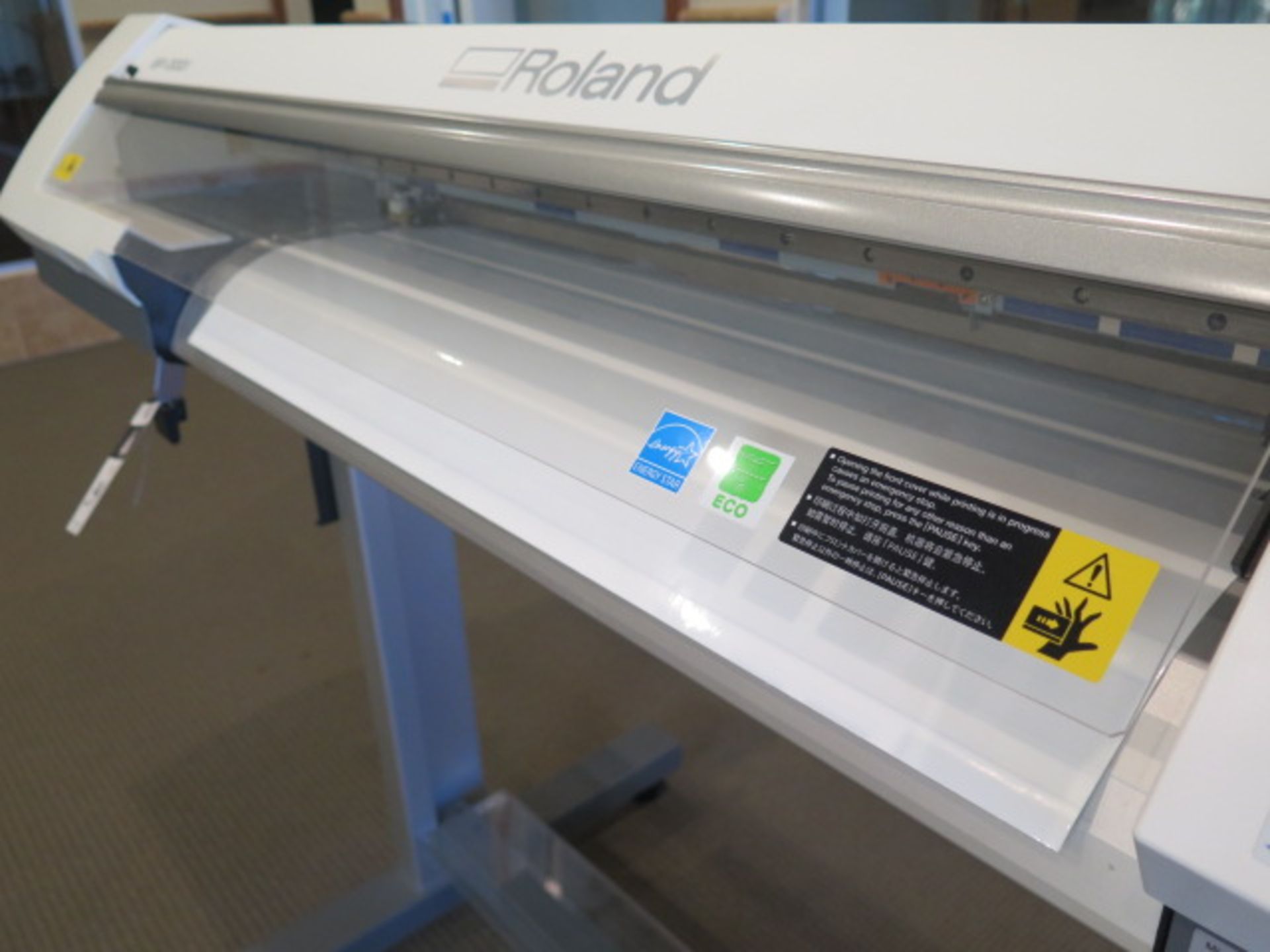 Roland "VersaCAMM" mdl. SP-300i 30" Eco-Solvent Inkjet Printer / Cutter s/n ZZ91326 - Image 4 of 9