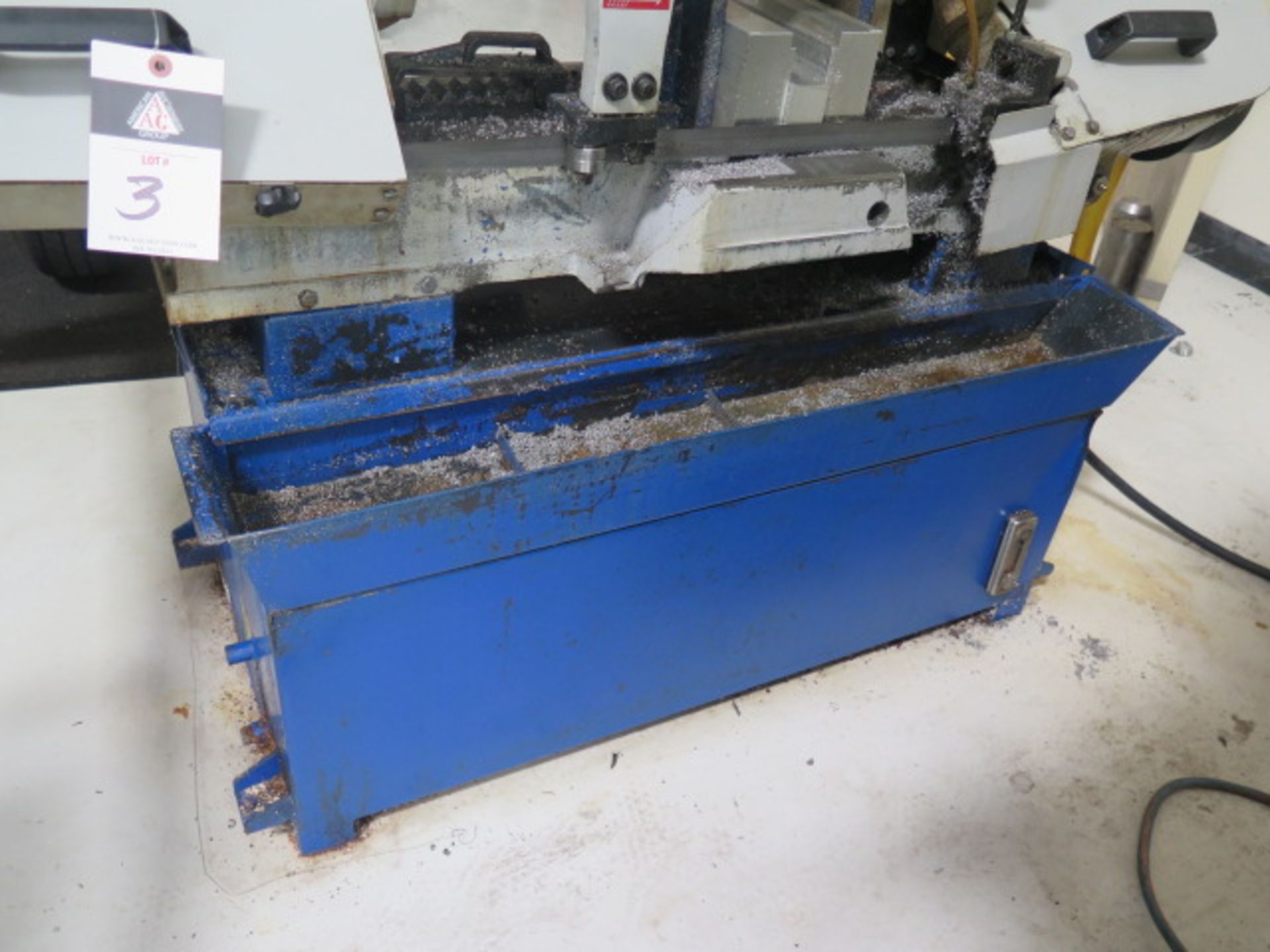 Eisen UE-916A 9” Horizontal Band Saw s/n 09014103 w/ 4-Speeds, Manual Clamping, Coolant - Image 3 of 10