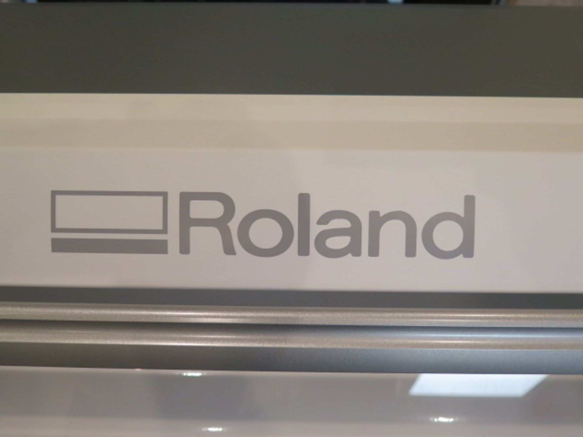 Roland "VersaCAMM" mdl. SP-300i 30" Eco-Solvent Inkjet Printer / Cutter s/n ZZ91326 - Image 8 of 9