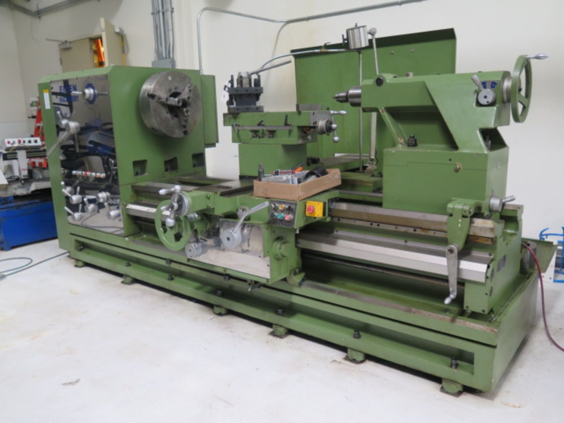 2008 Eisen PS-4560 45” x 60” Geared Head Lathe s/n 08120678 w/ 6” Thru Spindle Bore, 7-700 RPM, - Image 4 of 16