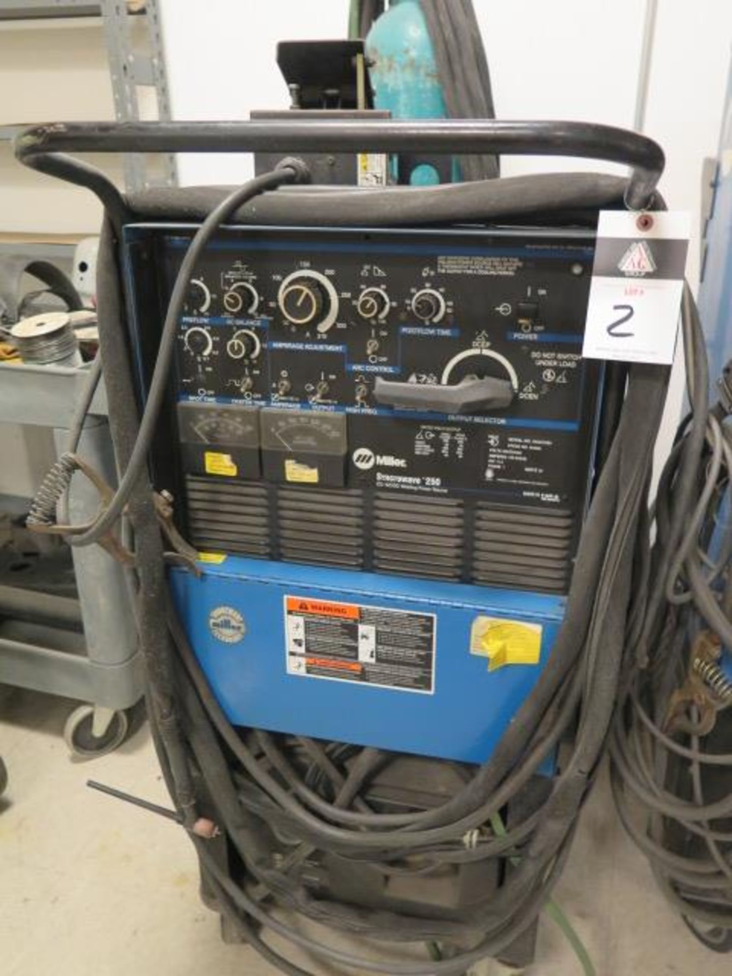 Miller Syncrowave 250 CC-AC/DC Arc Welding Power Source s/n KK241954