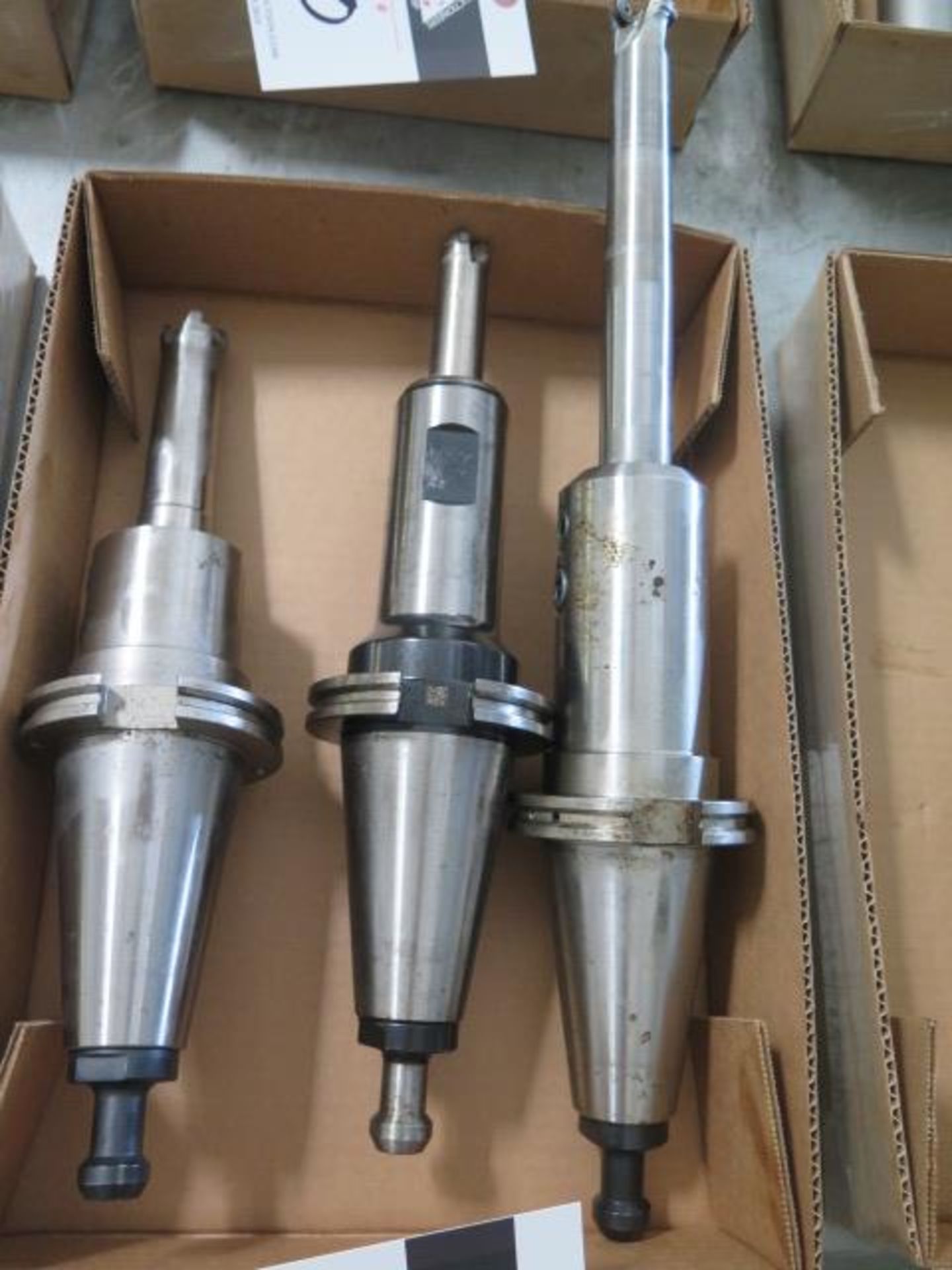 CAT-50 Taper Insert Mill Cutters (3) - Image 2 of 4