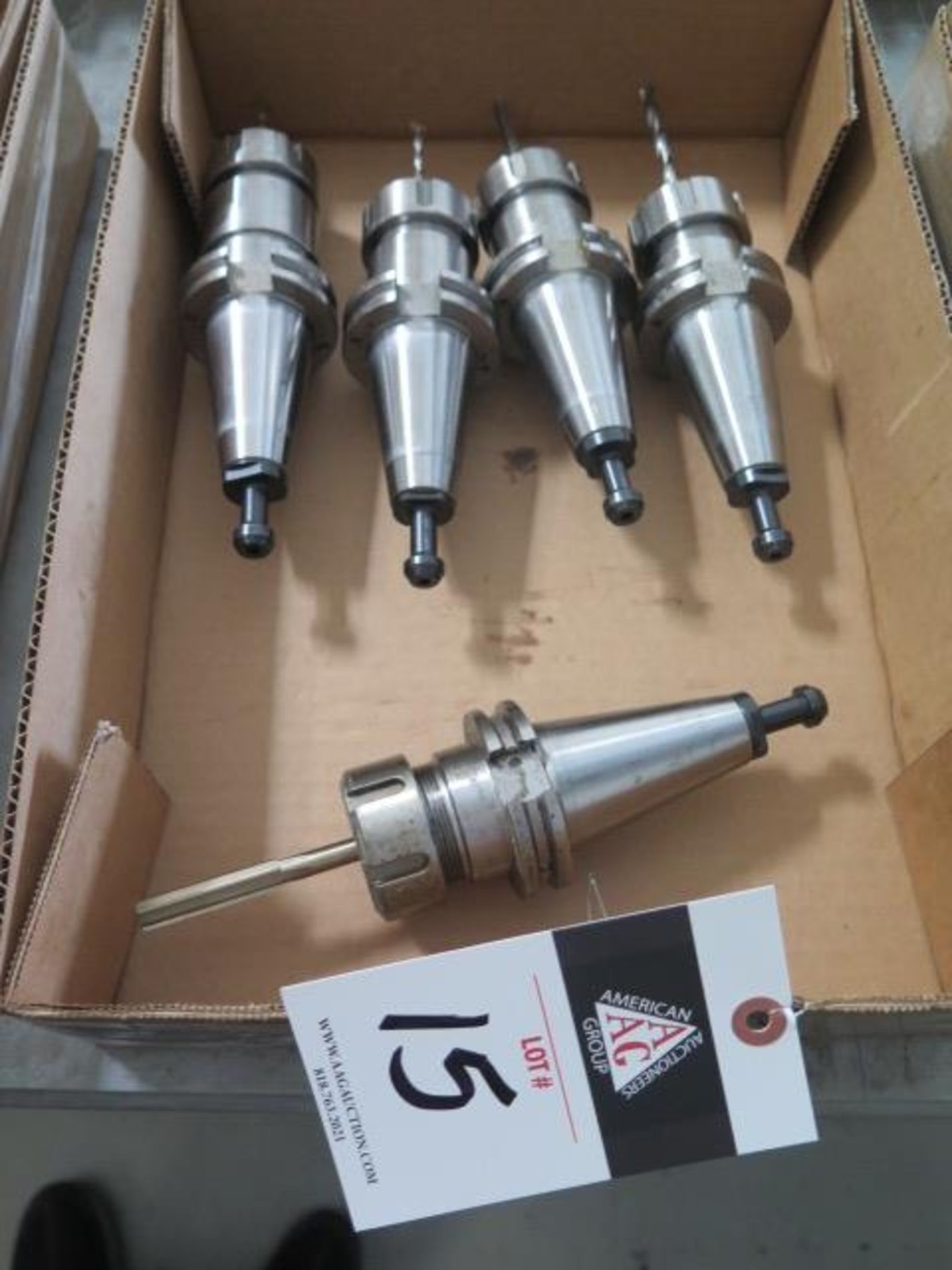 CAT-40 Taper Balanced Collet Chucks (5)