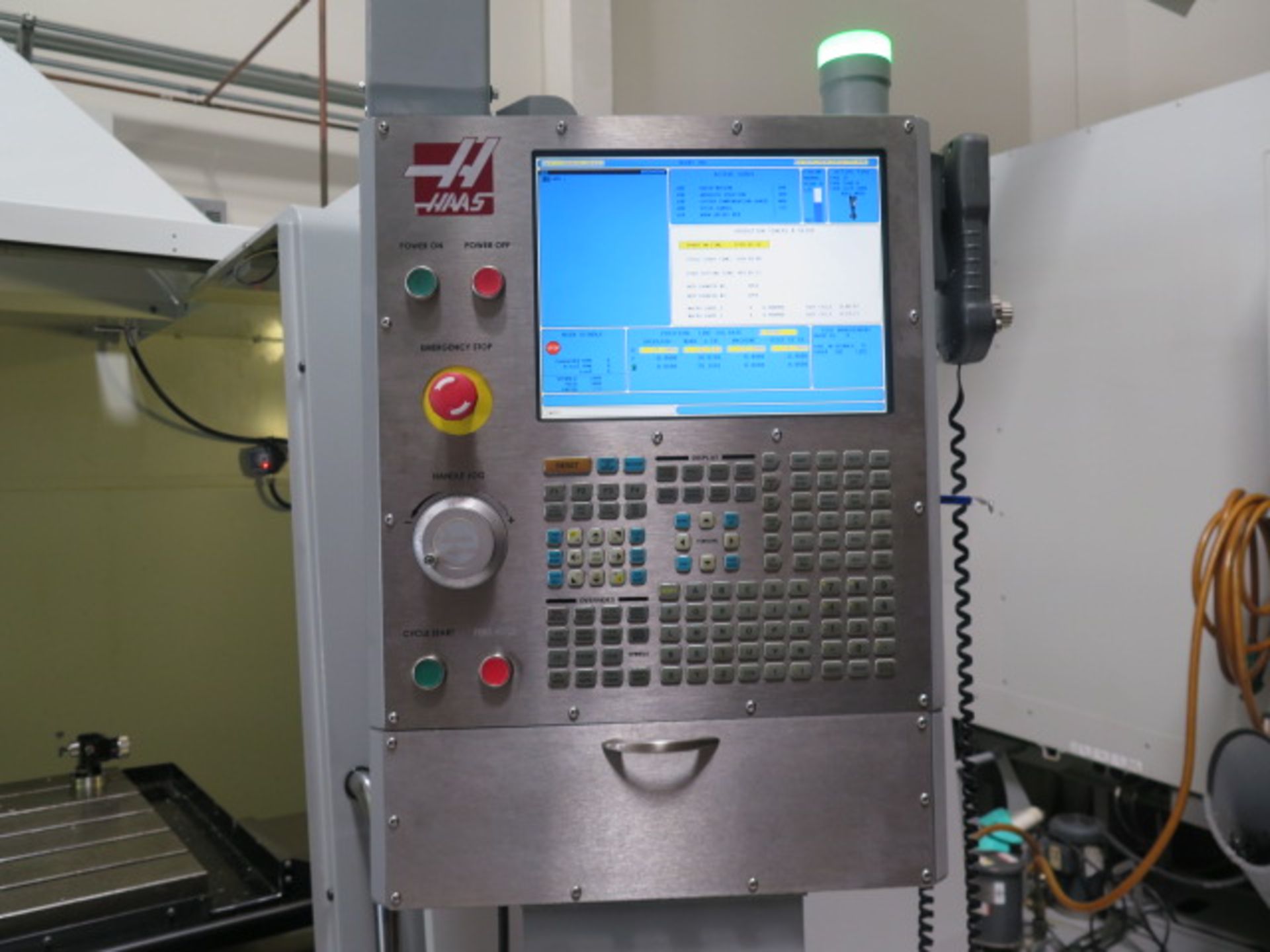 2008 Haas VF-6/40 CNC Vertical Machining Center s/n 1071543 w/ Haas Controls, Hand Wheel, 24-Station - Image 6 of 26