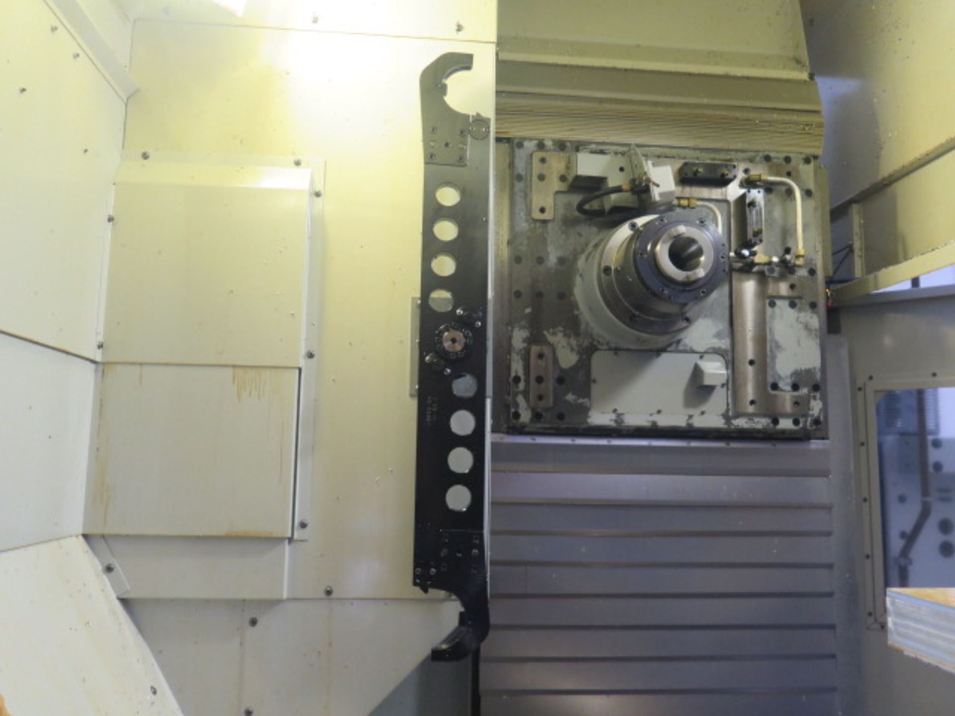 2009 Haas EC-1600-4X 4-Axis CNC Horizontal Machining Center s/n 2053113 w/ Haas Controls, hand - Image 9 of 28