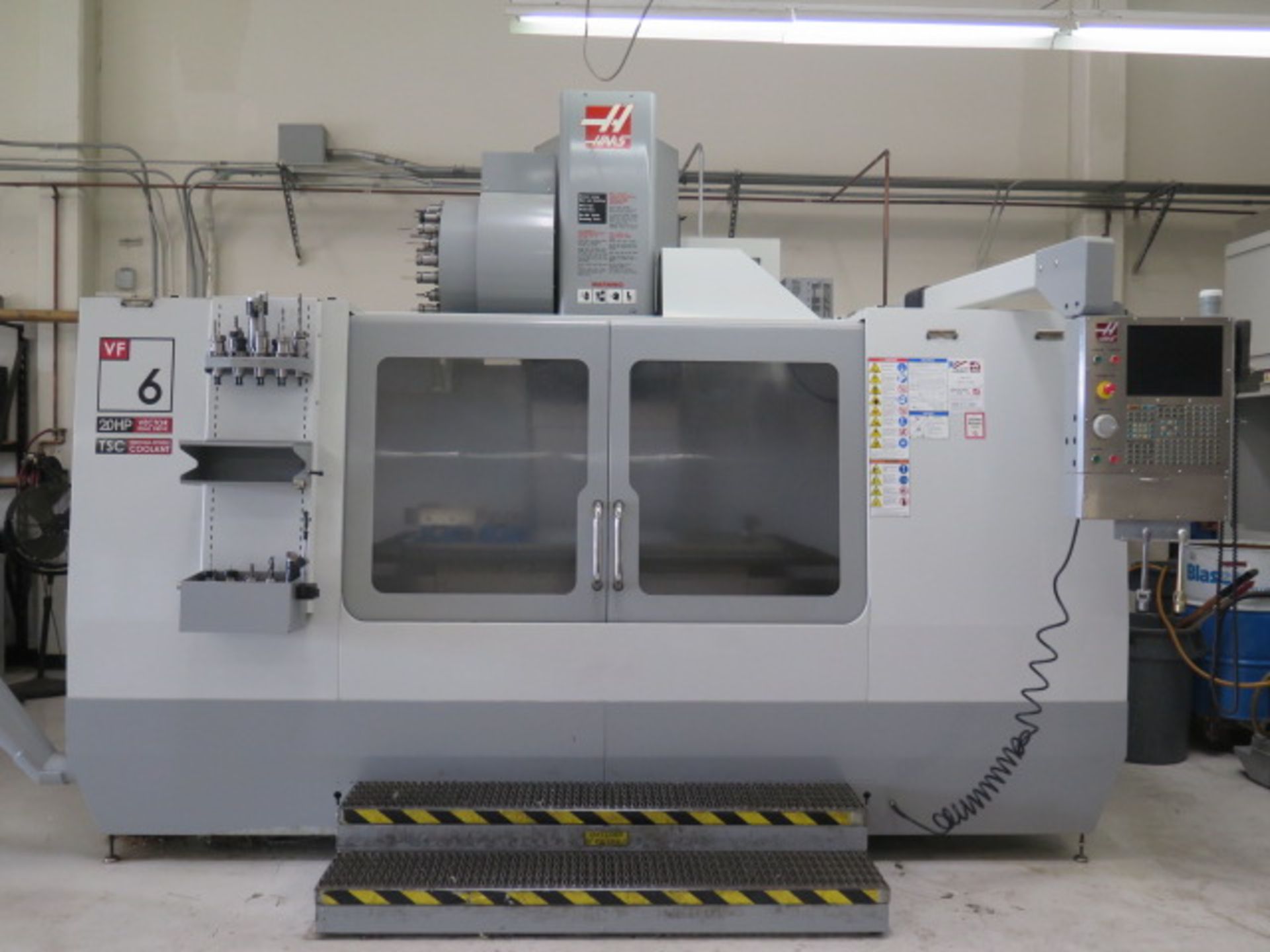 2008 Haas VF-6/40 CNC Vertical Machining Center s/n 1071543 w/ Haas Controls, Hand Wheel, 24-Station