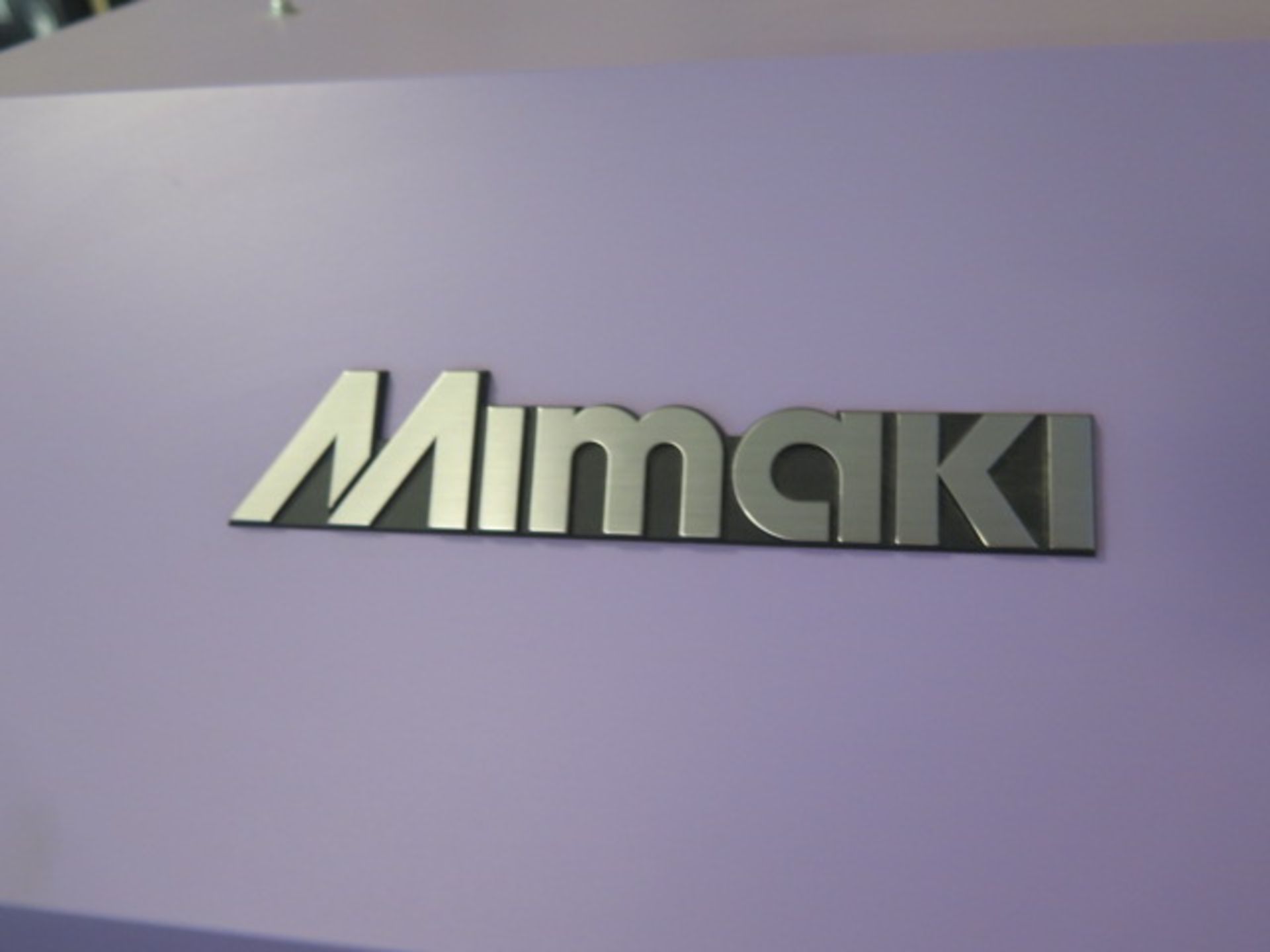 2016 Mimaki JFX200-2513 Wide Format UV Flatbed Printer s/n R66BB329 w/ 98.4” x 51.2” Print Area, - Image 8 of 14