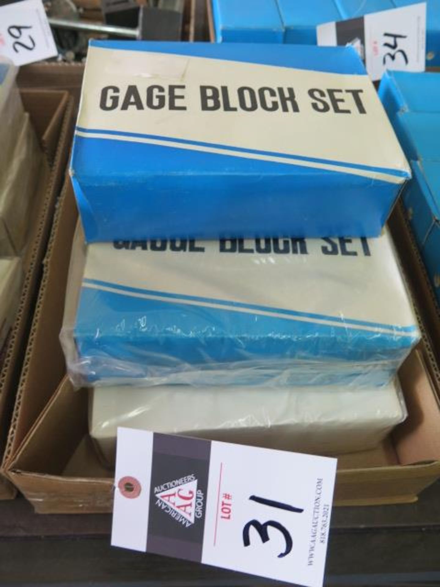 Chaun Gage Block Sets (5 - NEW) (SOLD AS-IS - NO WARRANTY)