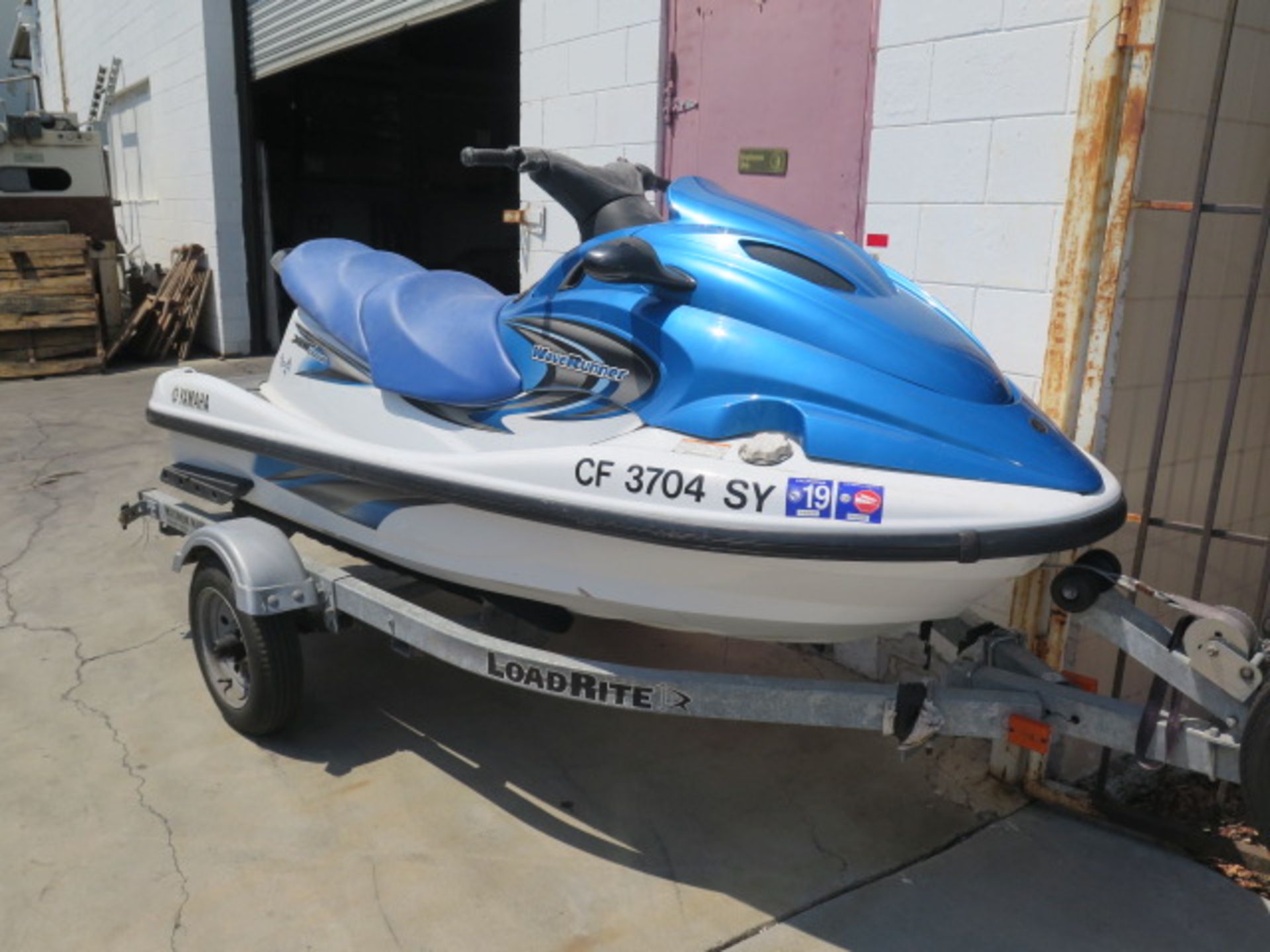 2004 Yamaha XLT800 Wave Runner Personal Watercraft w/ Gas Engine, Jet Outdrive, Trailer, SOLD AS IS
