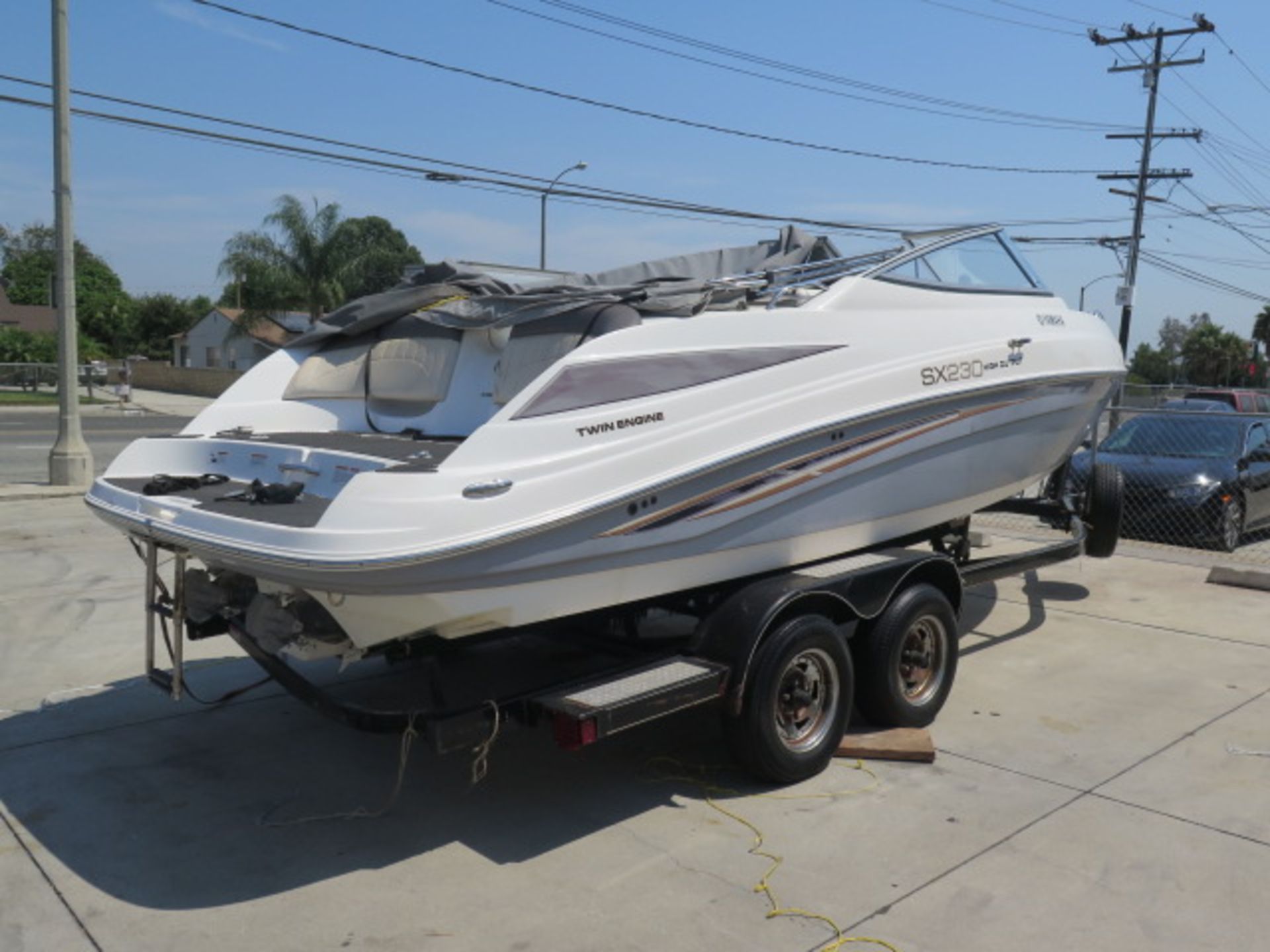 2007 Yamaha SX 230 High Output 23’ Open Bow Pleasure Boat, Twin 20-Valve Fuel Injected, SOLD AS IS - Image 2 of 23