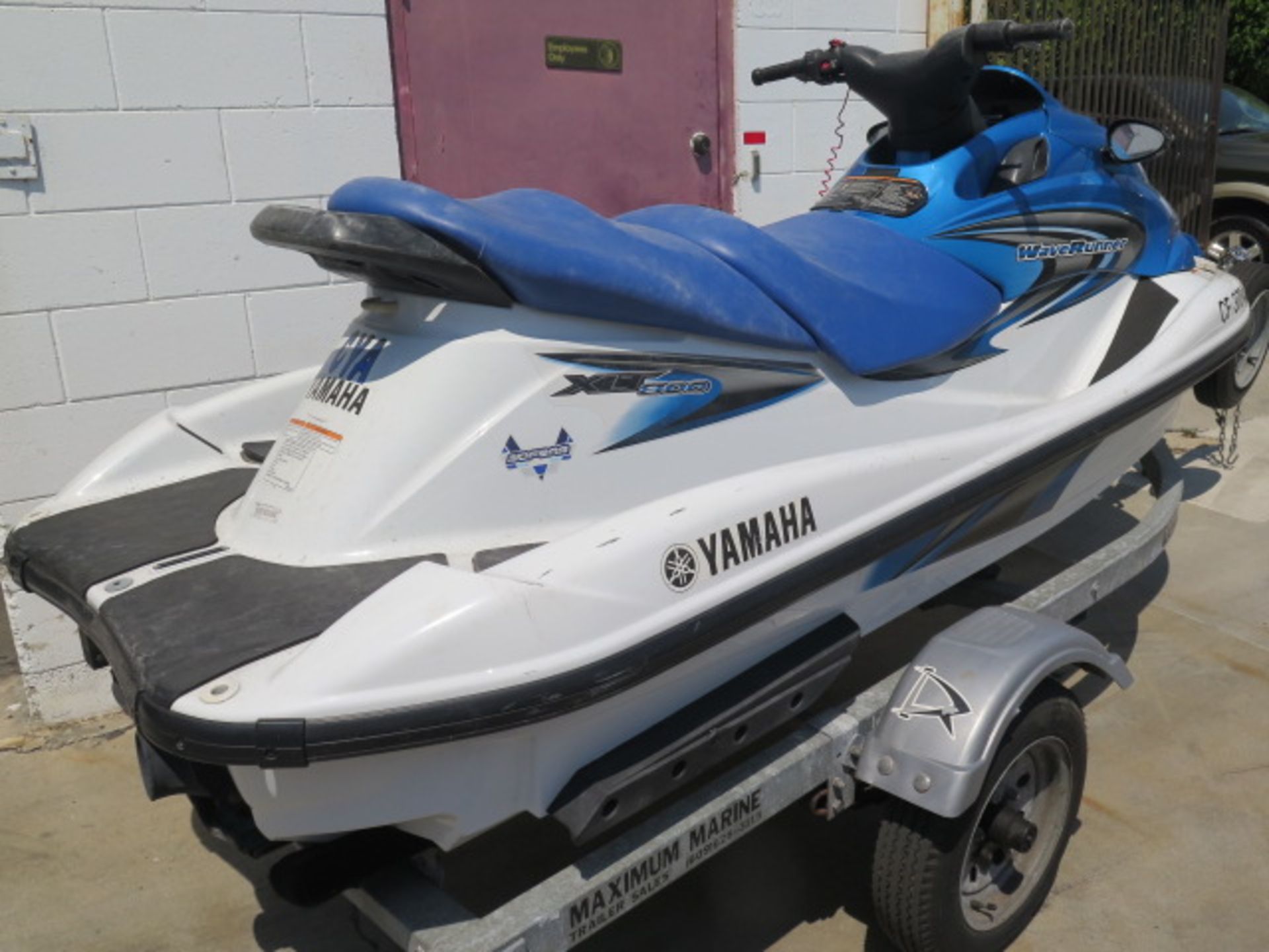 2004 Yamaha XLT800 Wave Runner Personal Watercraft w/ Gas Engine, Jet Outdrive, Trailer, SOLD AS IS - Image 5 of 15