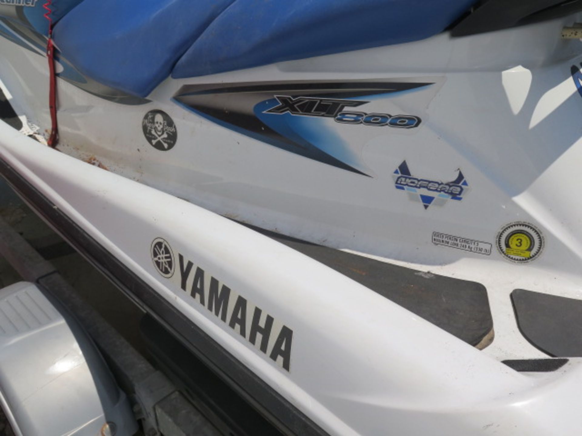 2004 Yamaha XLT800 Wave Runner Personal Watercraft w/ Gas Engine, Jet Outdrive, Trailer, SOLD AS IS - Image 8 of 15