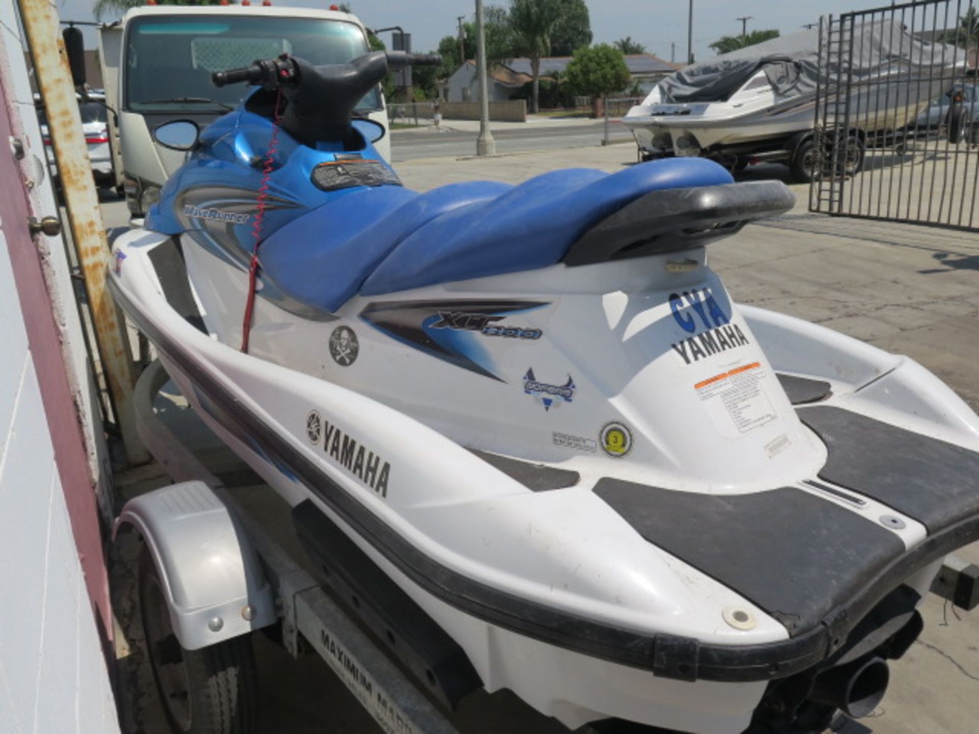 2004 Yamaha XLT800 Wave Runner Personal Watercraft w/ Gas Engine, Jet Outdrive, Trailer, SOLD AS IS - Image 7 of 15