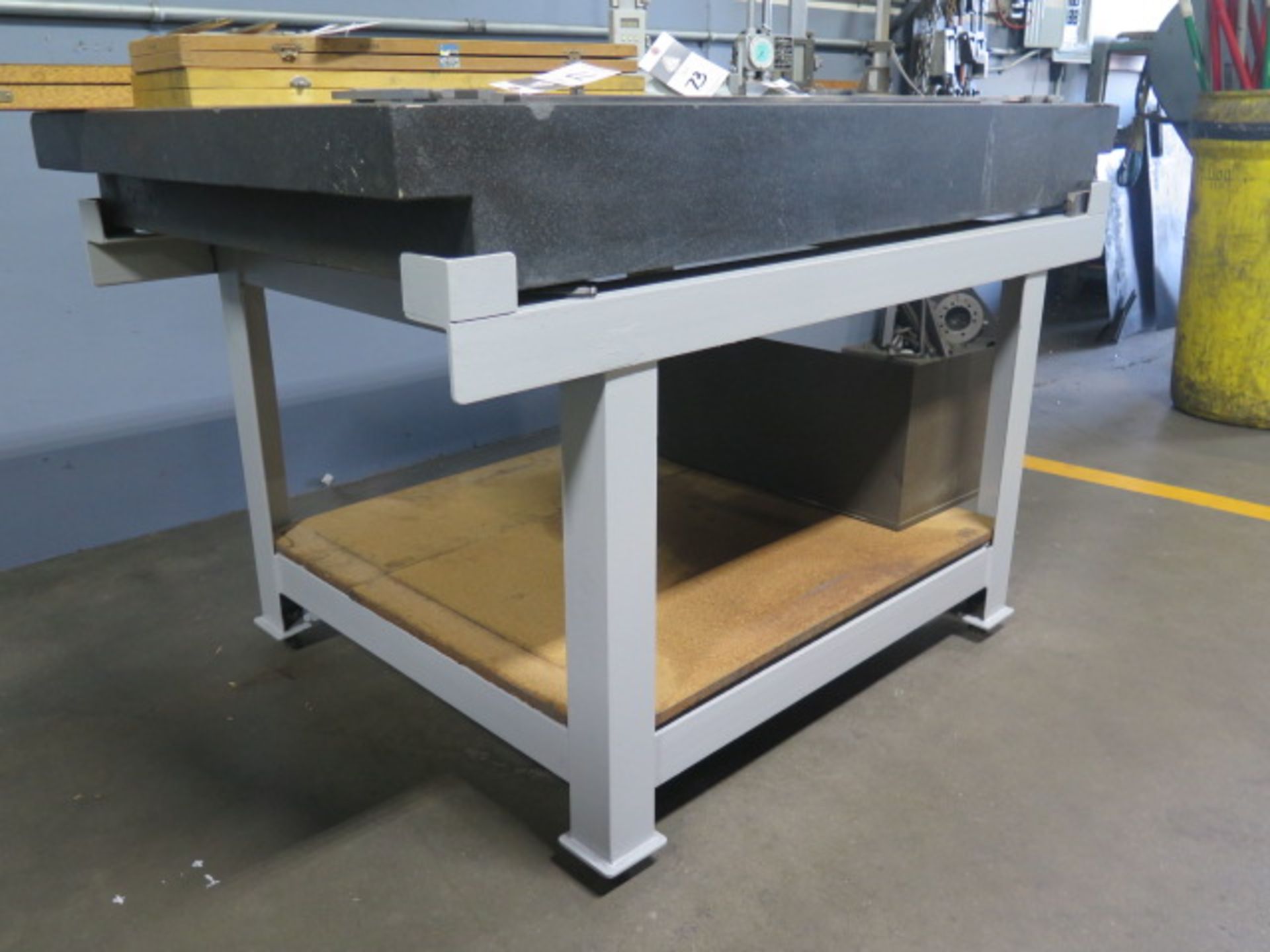 36” x 60” x 6 ½” 2-Ledge Granite Surface Plate w/ Stand (SOLD AS-IS - NO WARRANTY) - Image 2 of 4