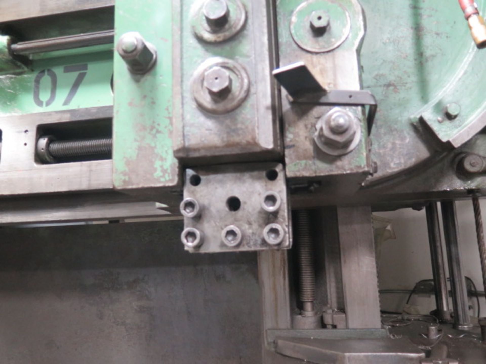 King 62” Vertical Boring Mill s/n 2076 w/Controls, 70” Swing, 1.7-83.4 RPM, (2) Facing/, SOLD AS IS - Image 13 of 18