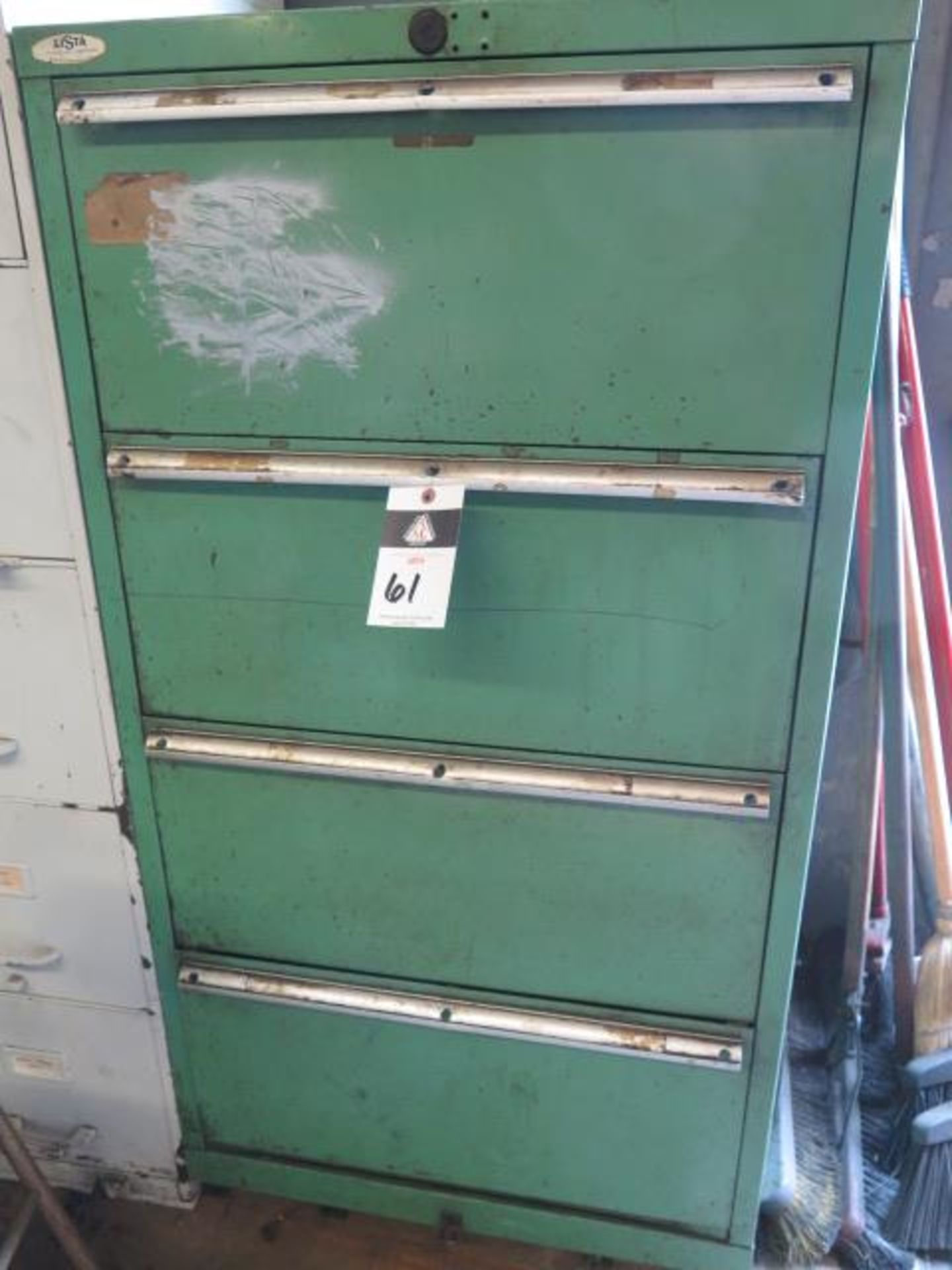 Lista 4-Drawer Tooling Cabinet (SOLD AS-IS - NO WARRANTY)