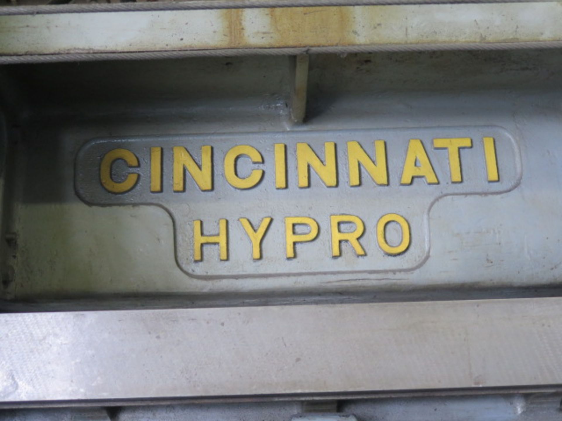 Cincinnati Hypro 52” Vertical Boring Mill s/n 6261 w/ Cincinnati Controls, 57” Swing, SOLD AS IS - Image 16 of 16