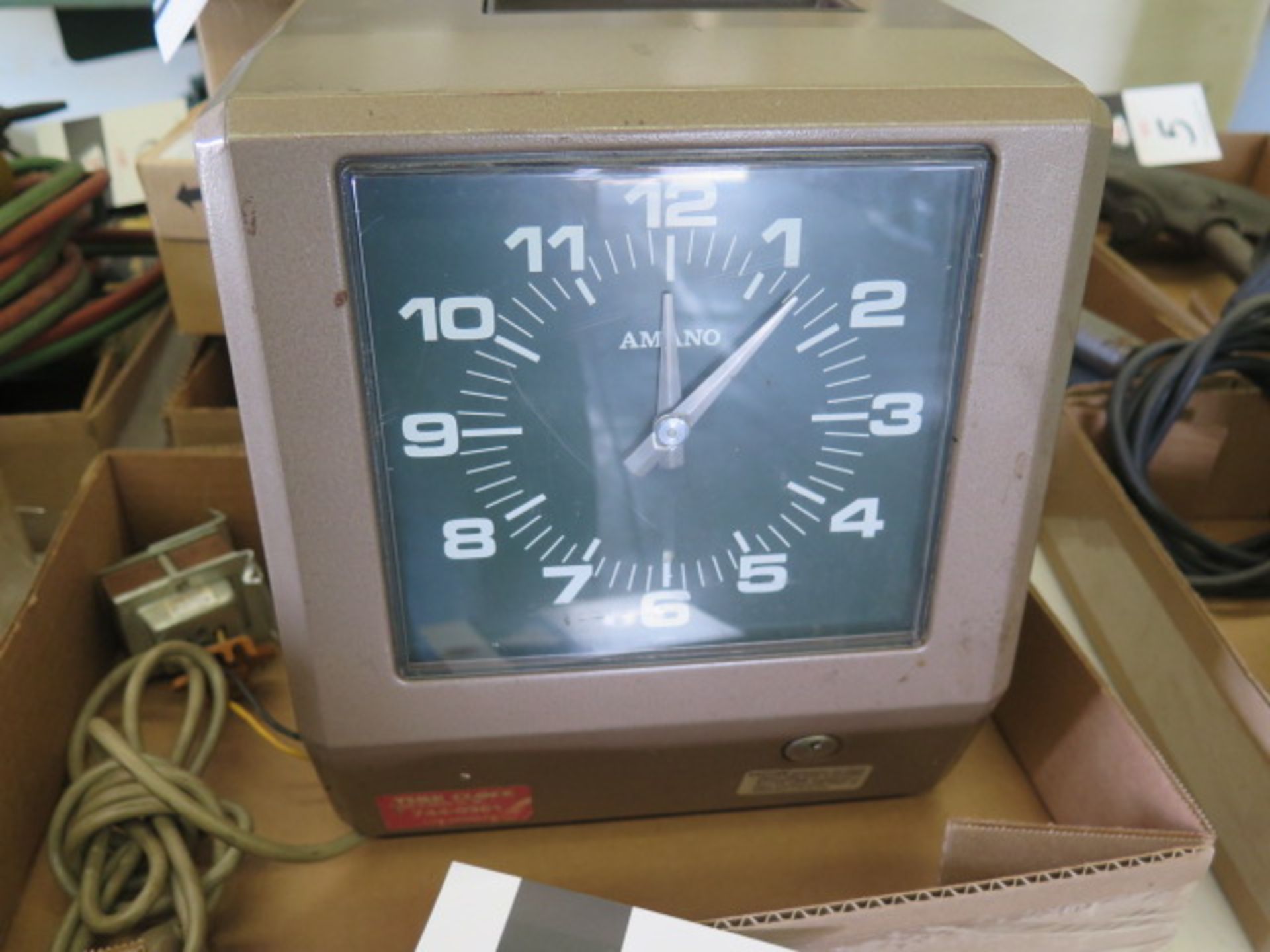 Amano Time Clock (SOLD AS-IS - NO WARRANTY) - Image 2 of 3