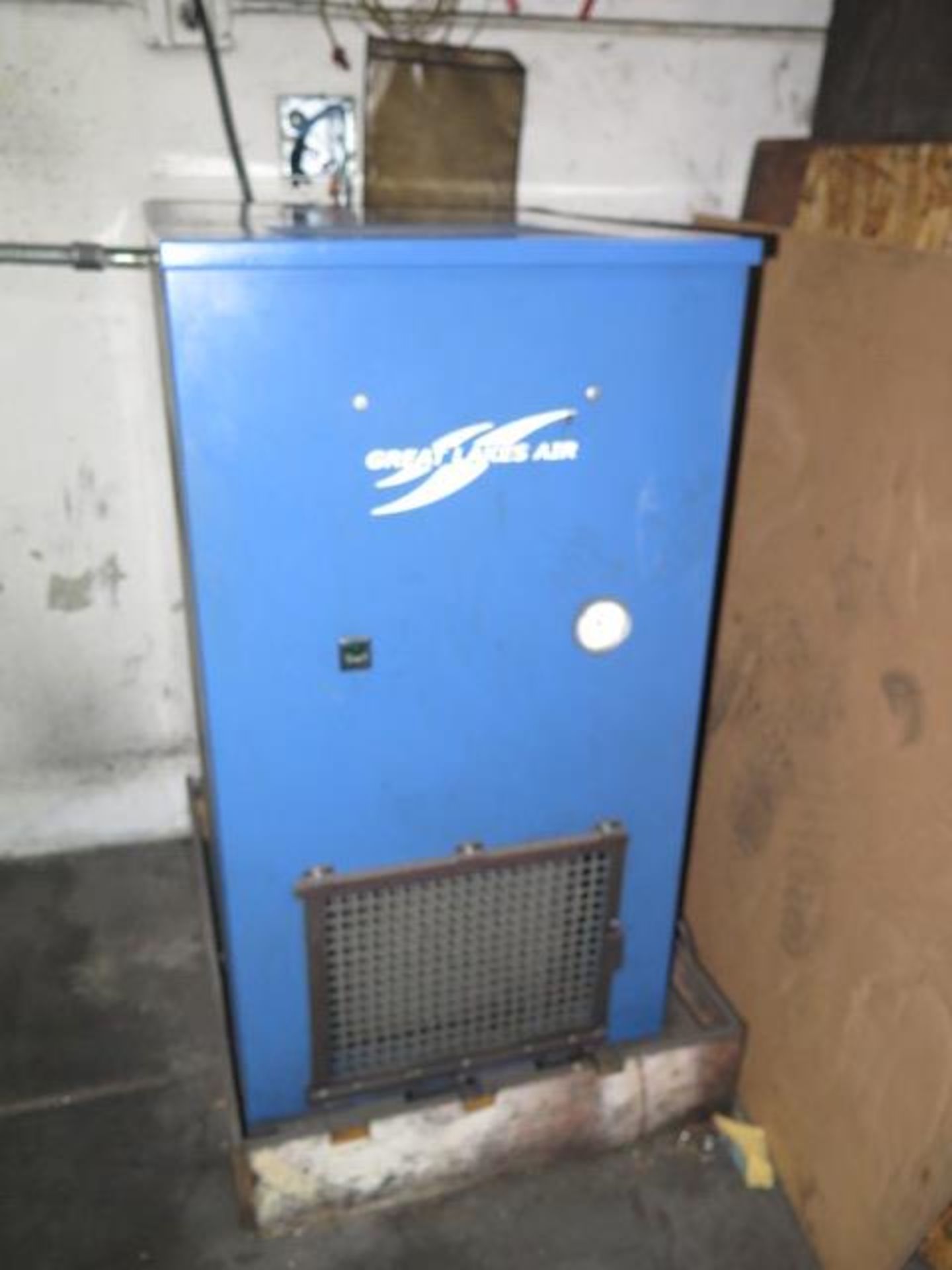Curtis 10Hp Vertical Air Compressor w/ 3-Stage Pump, 80 Gallon Tank, Great Lakes Air, SOLD AS IS - Image 8 of 10