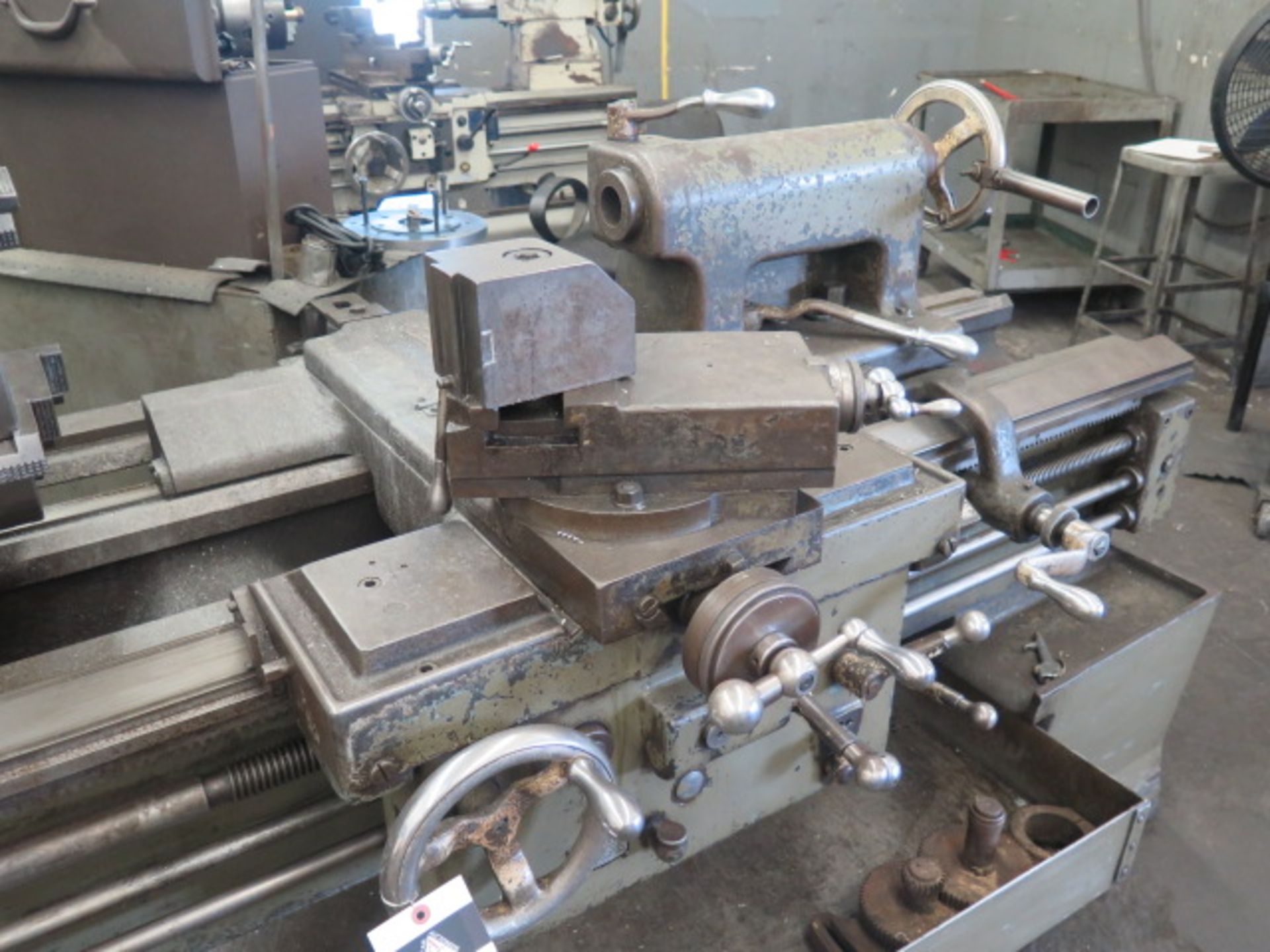 LeBlond Regal 22” x 40” Geared Head Lathe s/n 2F513 w/ 19-1500 RPM, Taper Attachment, SOLD AS IS - Image 7 of 9