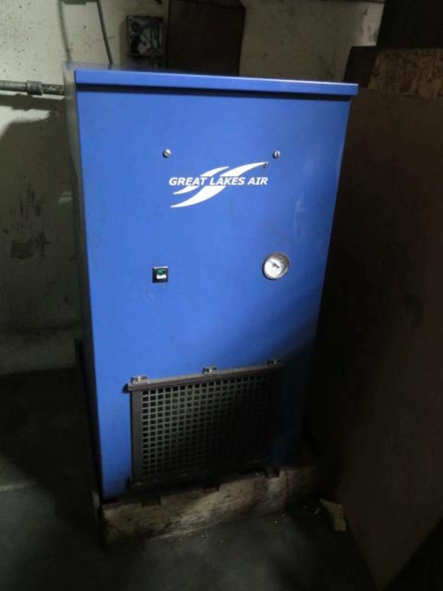 Curtis 10Hp Vertical Air Compressor w/ 3-Stage Pump, 80 Gallon Tank, Great Lakes Air, SOLD AS IS - Image 7 of 10