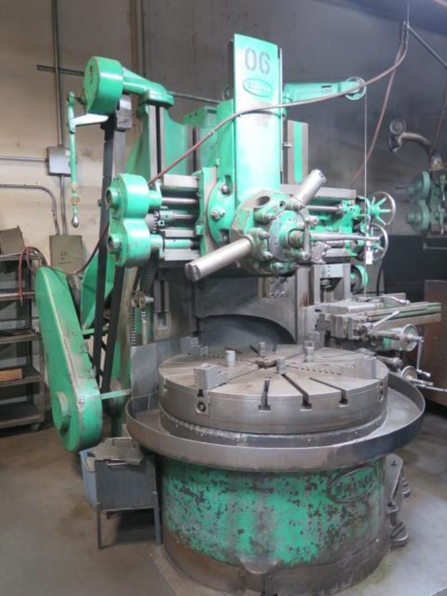 Bullard 50” Vertical Turret Lathe s/n 21583 w/ Bullard Controls, 57” Max Swing, SOLD AS IS - Image 2 of 15