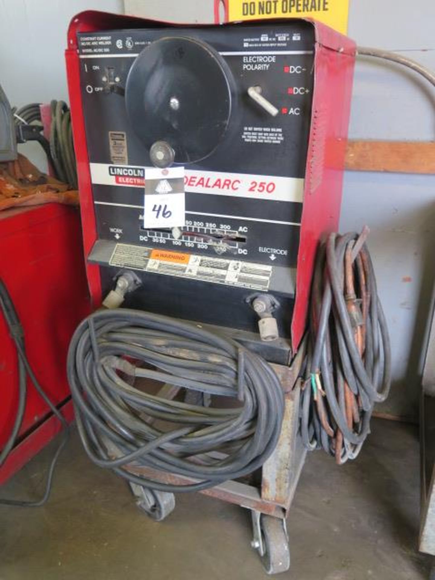 Lincoln Idealarc 250 CC-AC/DC Arc Welding Power Source (SOLD AS-IS - NO WARRANTY)