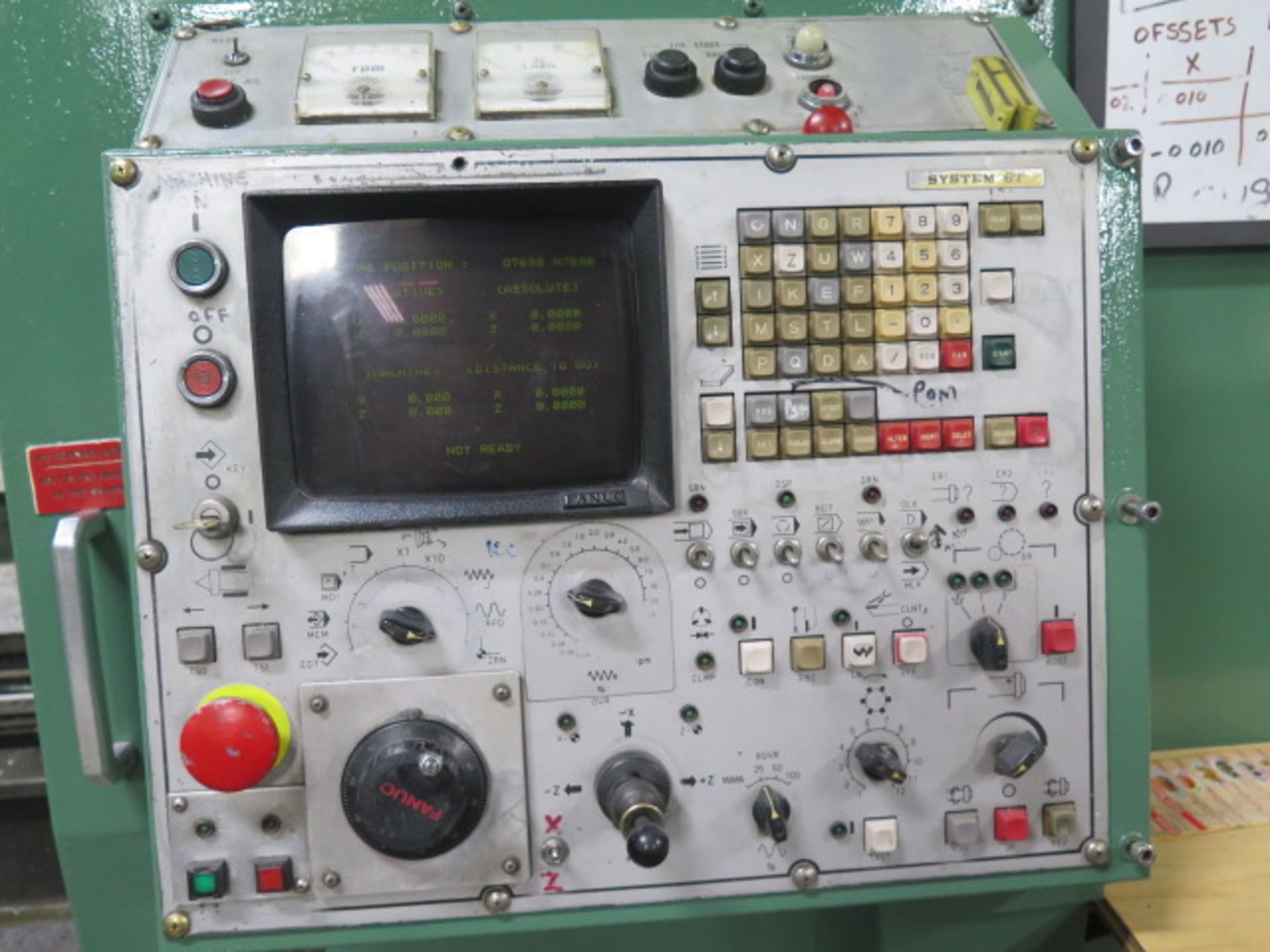 Mori Seiki SL-7C CNC Turning Center s/n 2300 w/ Fanuc System 6T Controls, 12-St Turret, SOLD AS IS - Image 13 of 20
