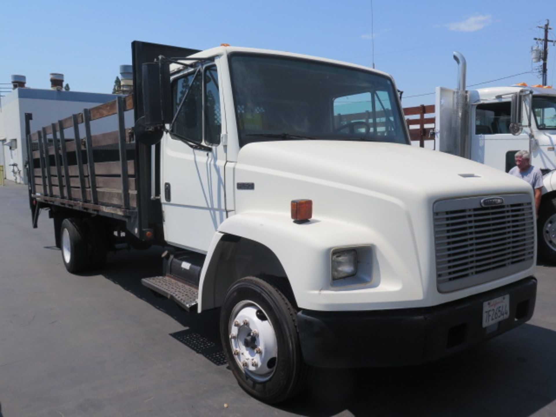 2003 Freightliner FL50 16’ Stake Bed Trk Lisc# 7F26544 w/ Cat 3126 190Hp Diesel Engine, SOLD AS IS - Image 3 of 22