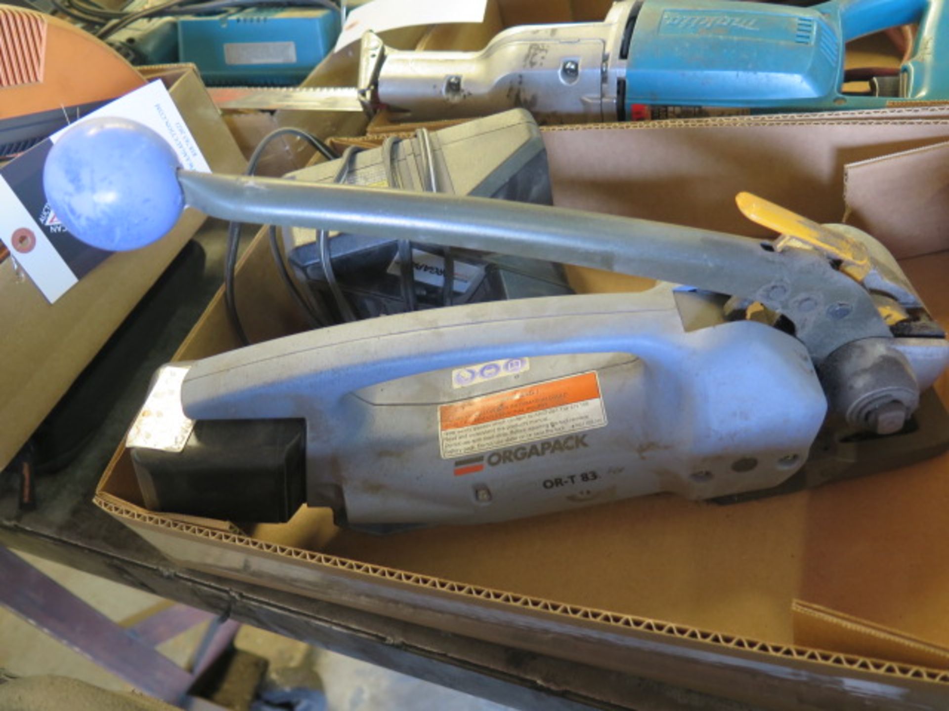 Orgapack OR-T-83 Cordless Strapping Tool w/ Batteries and Charger (SOLD AS-IS - NO WARRANTY) - Image 2 of 5