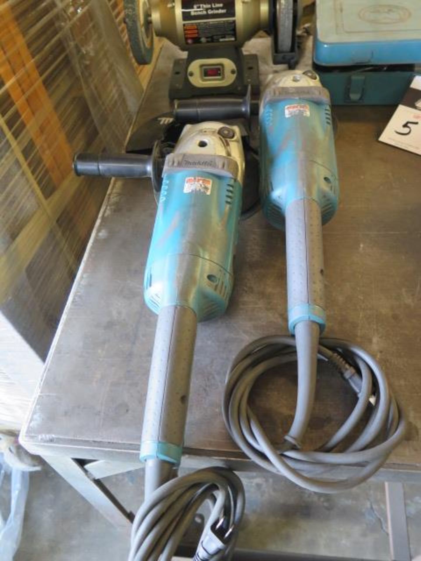 Makita Angle Grinders (2) (SOLD AS-IS - NO WARRANTY) - Image 2 of 4