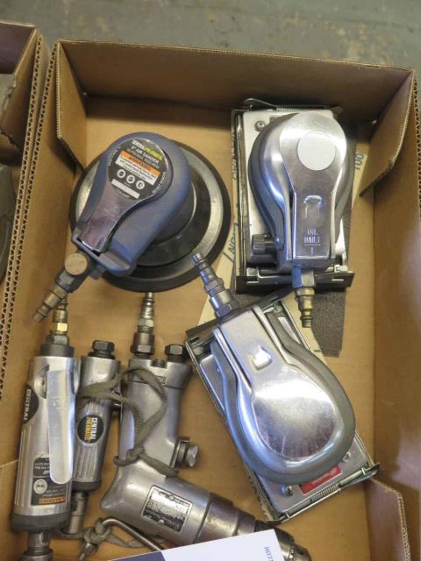 Pneumatic Orbital Sander, Pad Sanders, Drills and Pin Grinders (6) (SOLD AS-IS - NO WARRANTY) - Image 2 of 3