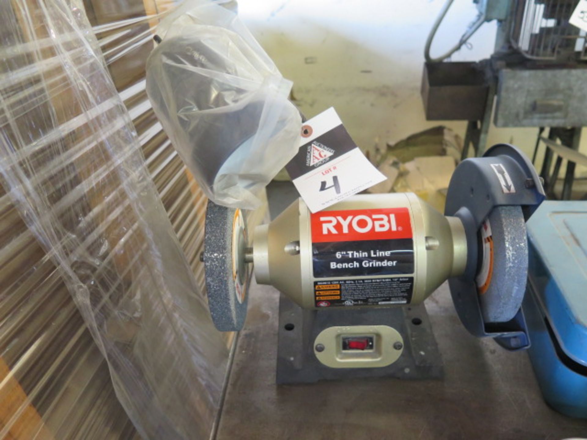 Ryobi Bench Grinder (SOLD AS-IS - NO WARRANTY)