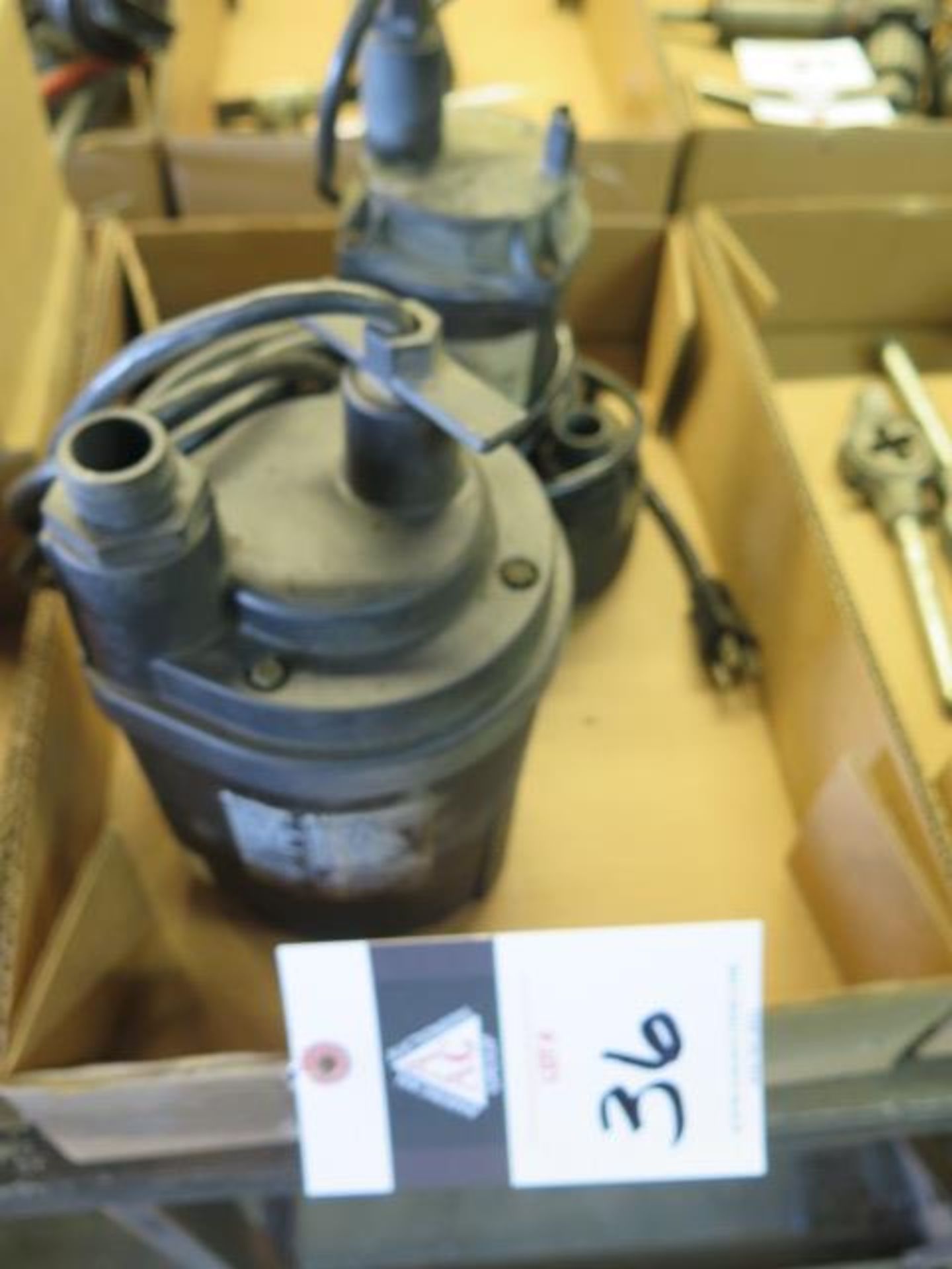 Submersible Pumps (2) (SOLD AS-IS - NO WARRANTY)