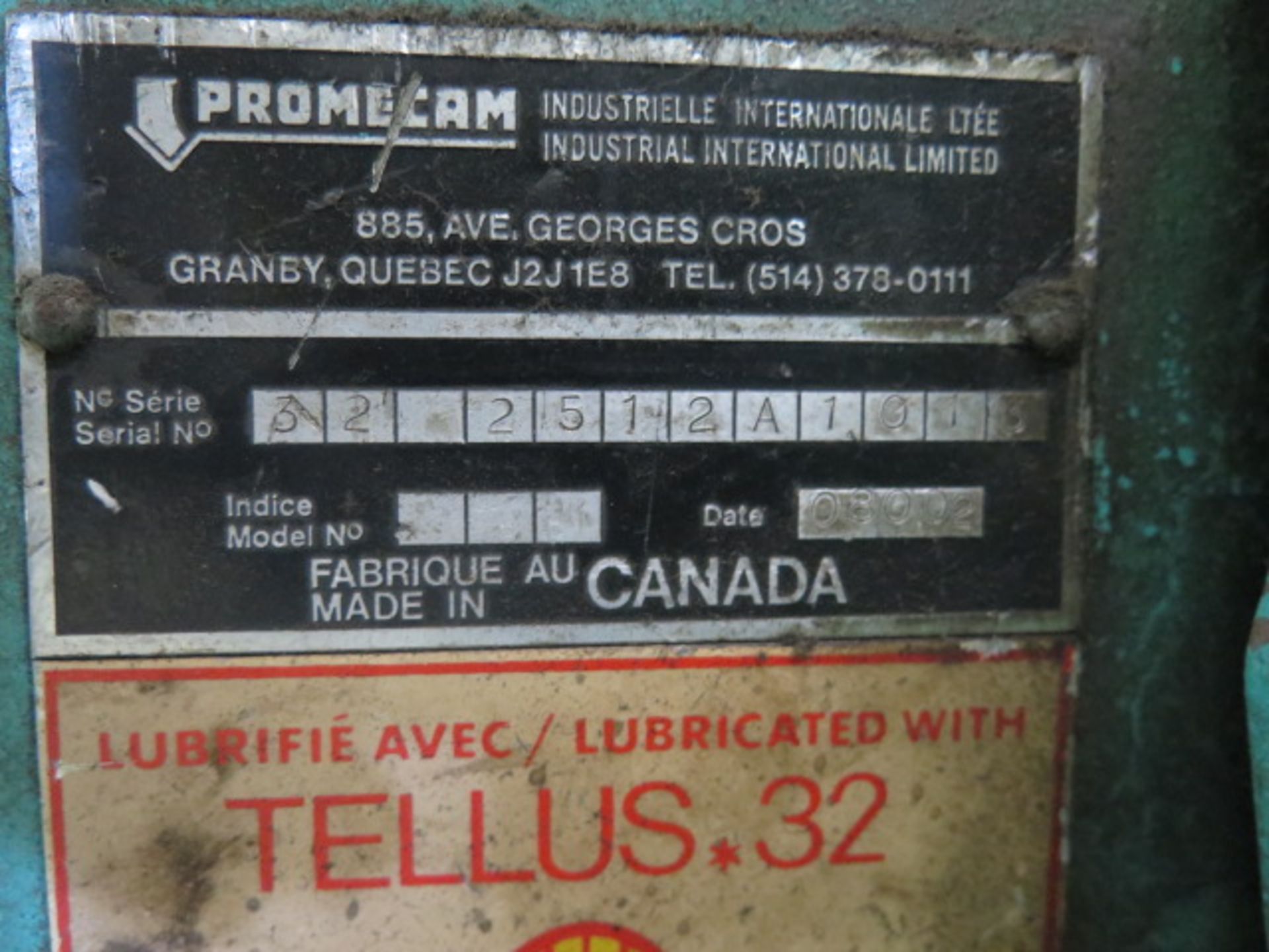 Promecam RG-25-12 25-Ton x 48” Press Brake s/n 32-2512A1013 w/ Autogauge G24 Powergauge, SOLD AS IS - Image 12 of 12