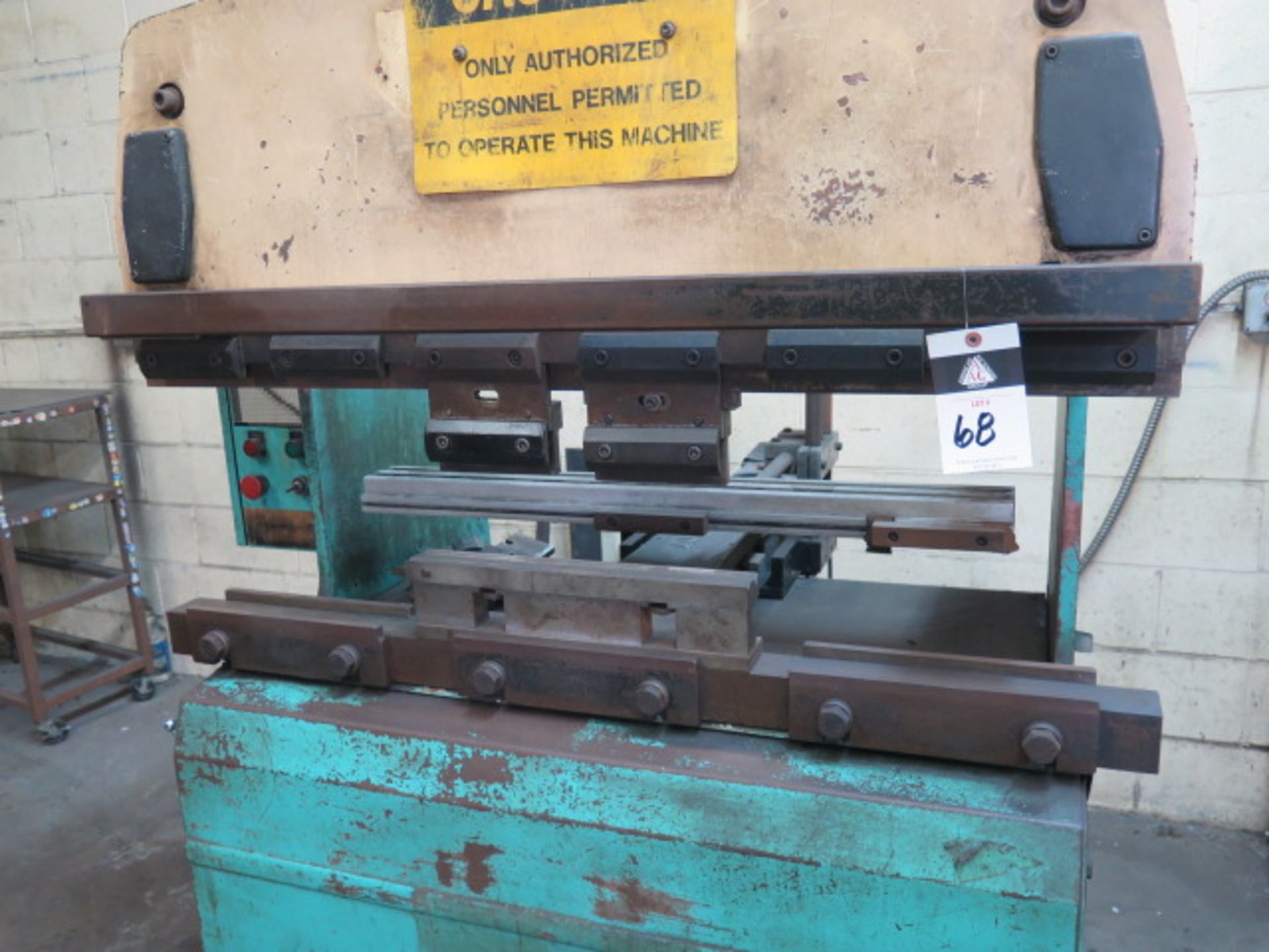 Promecam RG-25-12 25-Ton x 48” Press Brake s/n 32-2512A1013 w/ Autogauge G24 Powergauge, SOLD AS IS - Image 5 of 12