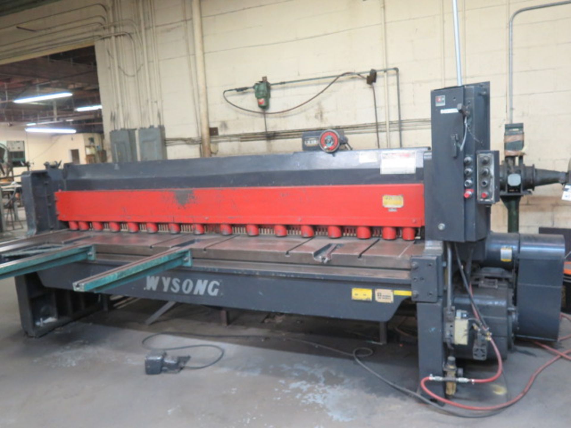 Wysong mdl. 1010 10GA (3/16”) x 10’ Power Shear s/n P32-1540 w/ Dial Power Backgauge, SOLD AS IS - Image 2 of 10