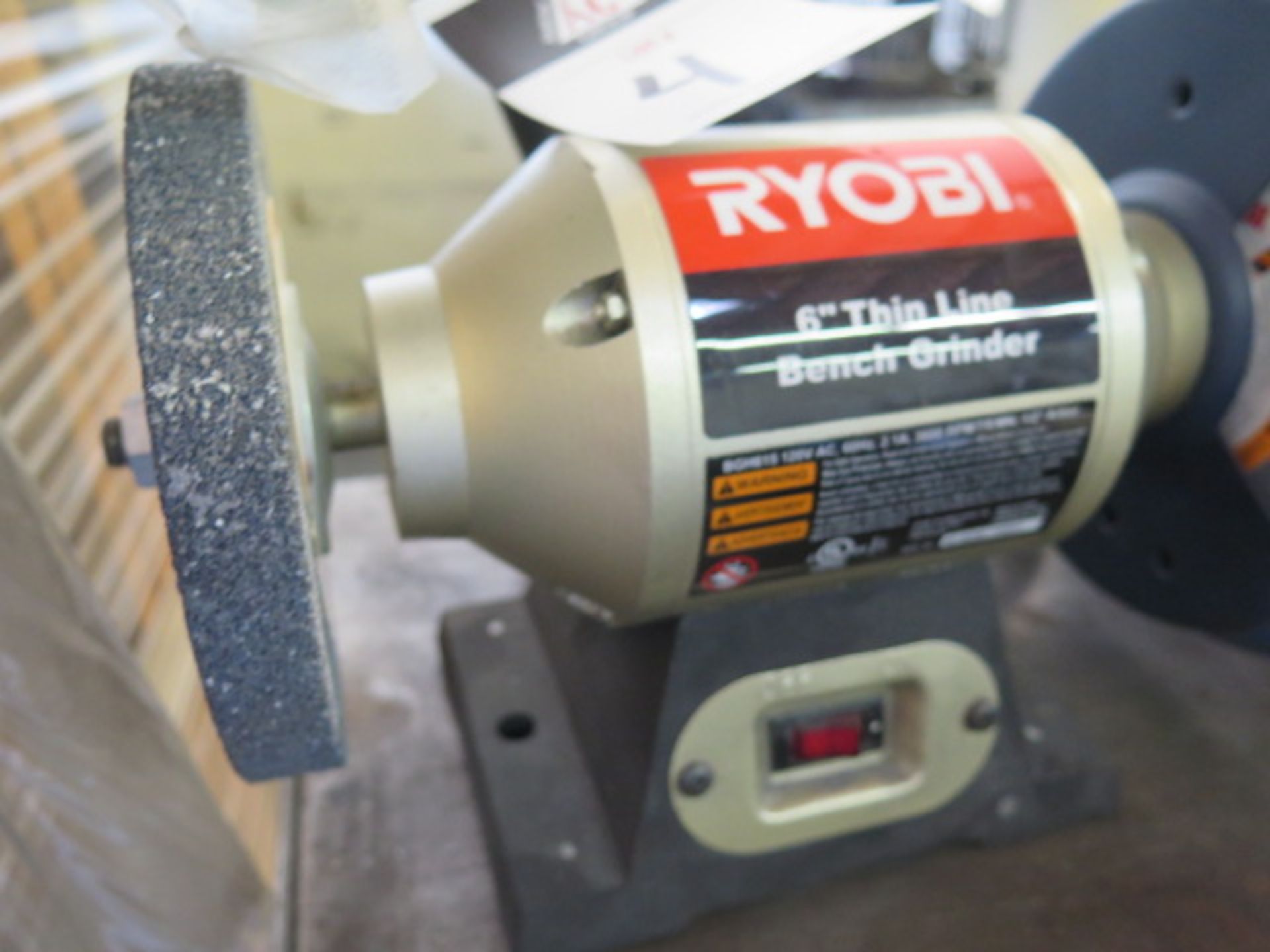 Ryobi Bench Grinder (SOLD AS-IS - NO WARRANTY) - Image 3 of 4