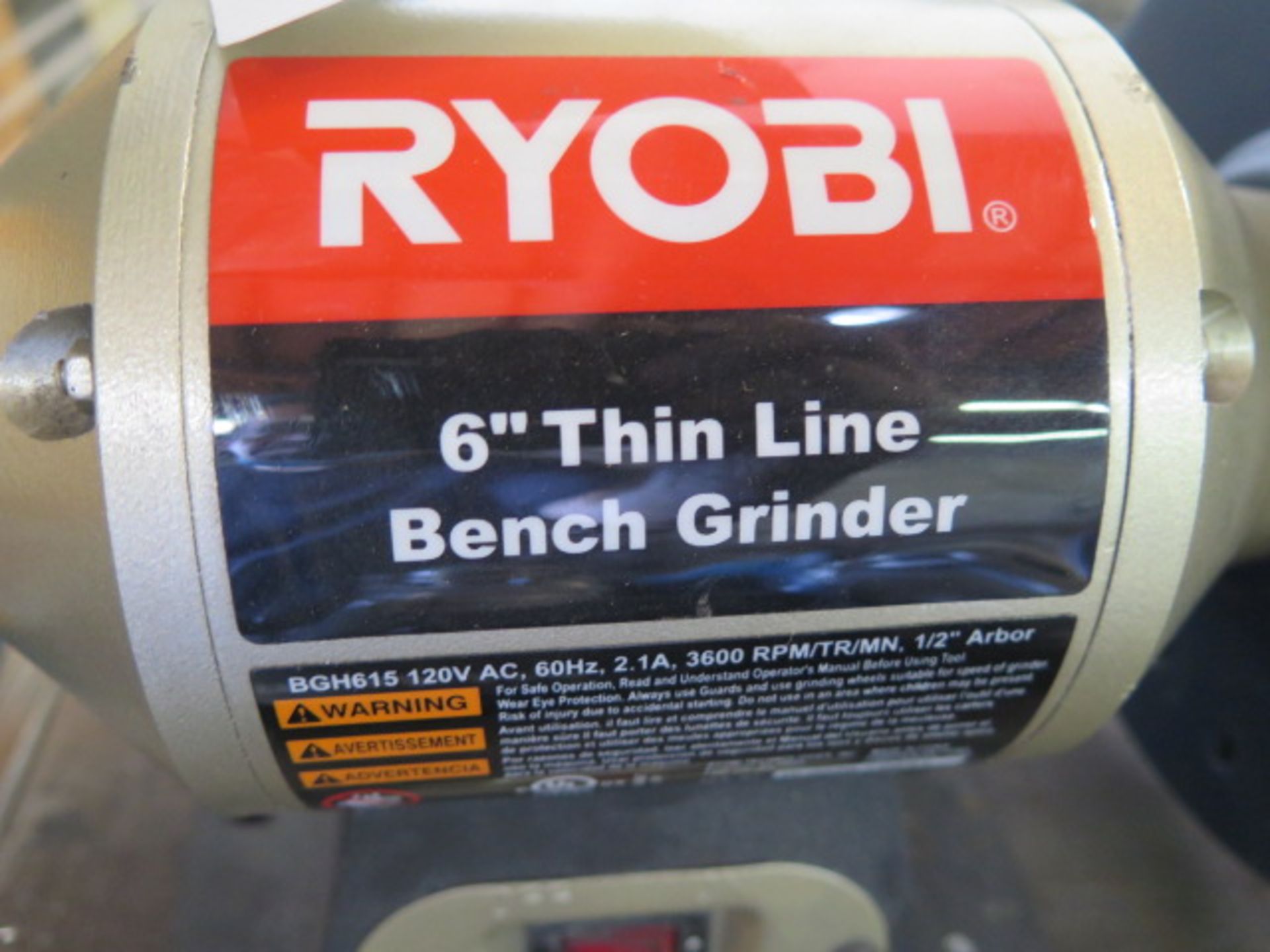 Ryobi Bench Grinder (SOLD AS-IS - NO WARRANTY) - Image 4 of 4