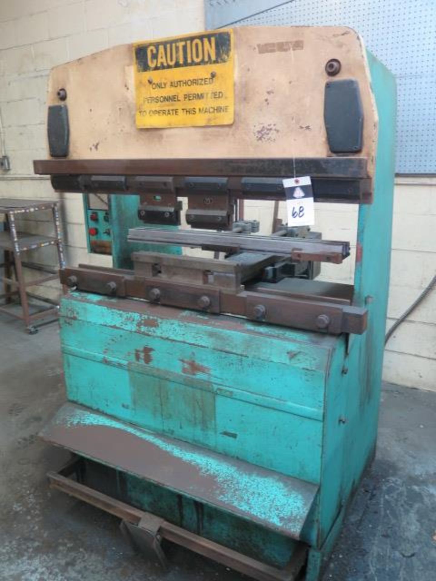 Promecam RG-25-12 25-Ton x 48” Press Brake s/n 32-2512A1013 w/ Autogauge G24 Powergauge, SOLD AS IS - Image 3 of 12