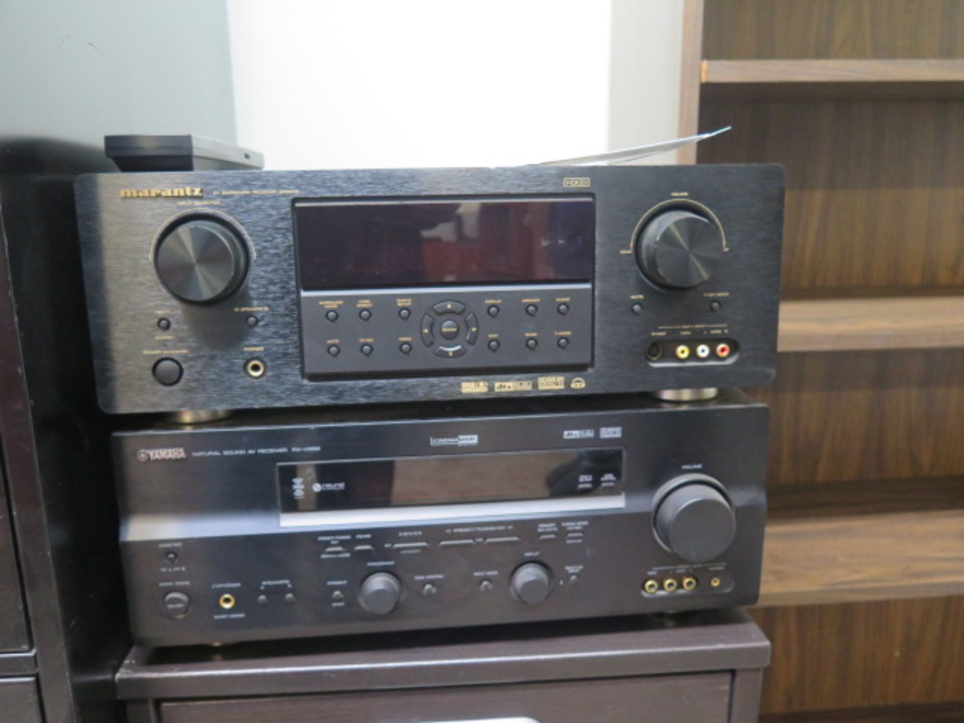 Marantz SR-5600 Audio Receiver and Yamaha RX-V559 Receiver (SOLD AS-IS - NO WARRANTY)