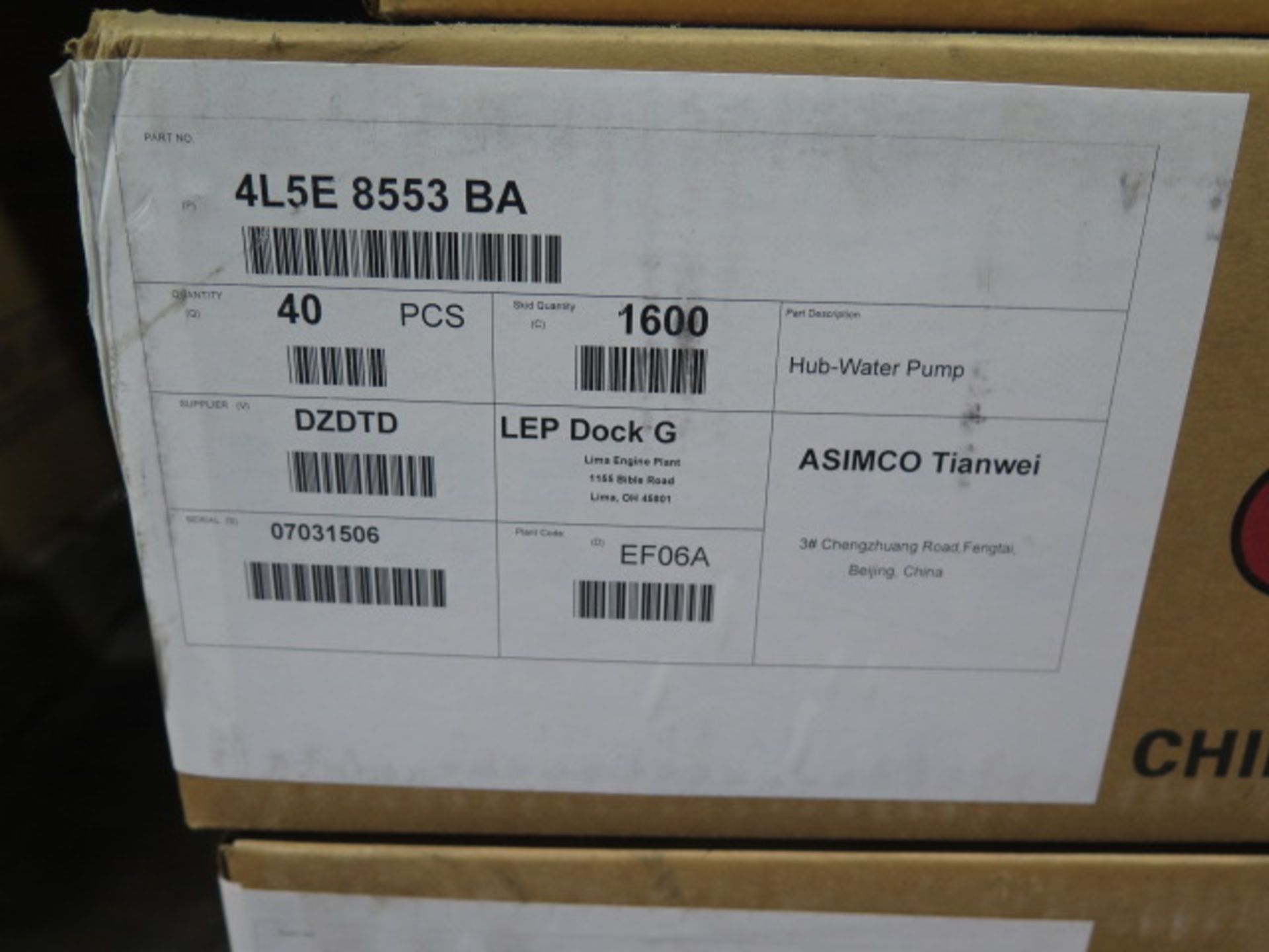 NSK Water Pump Bearings(840) and (1760) Covers (Check PICs for Part Numbers) (SOLD AS-IS - NO - Image 4 of 10