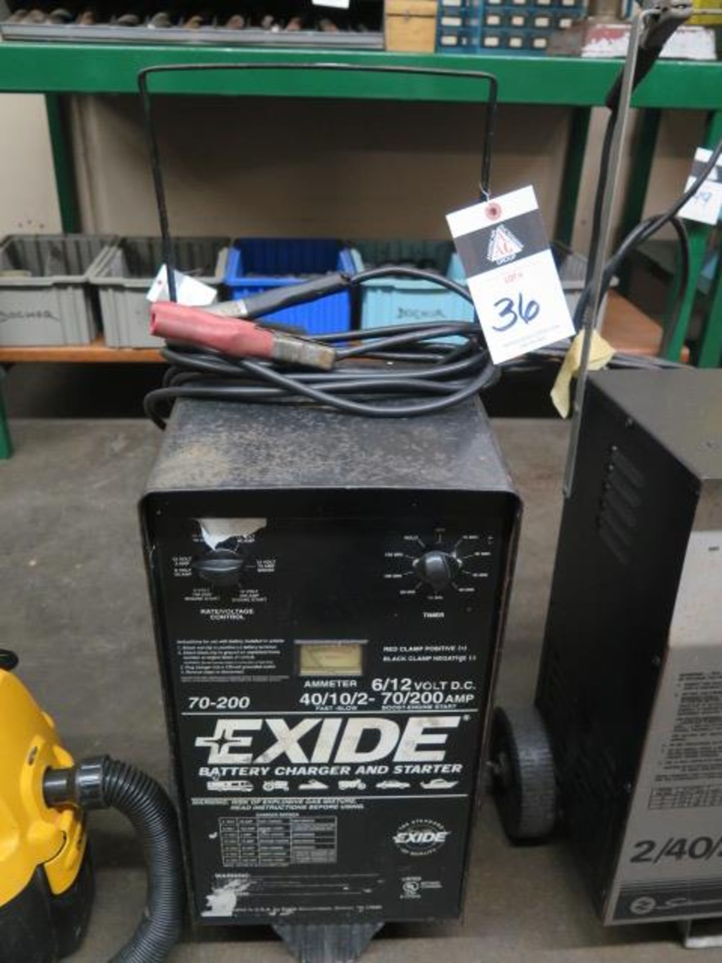 Exide Battery Charger (SOLD AS-IS - NO WARRANTY)