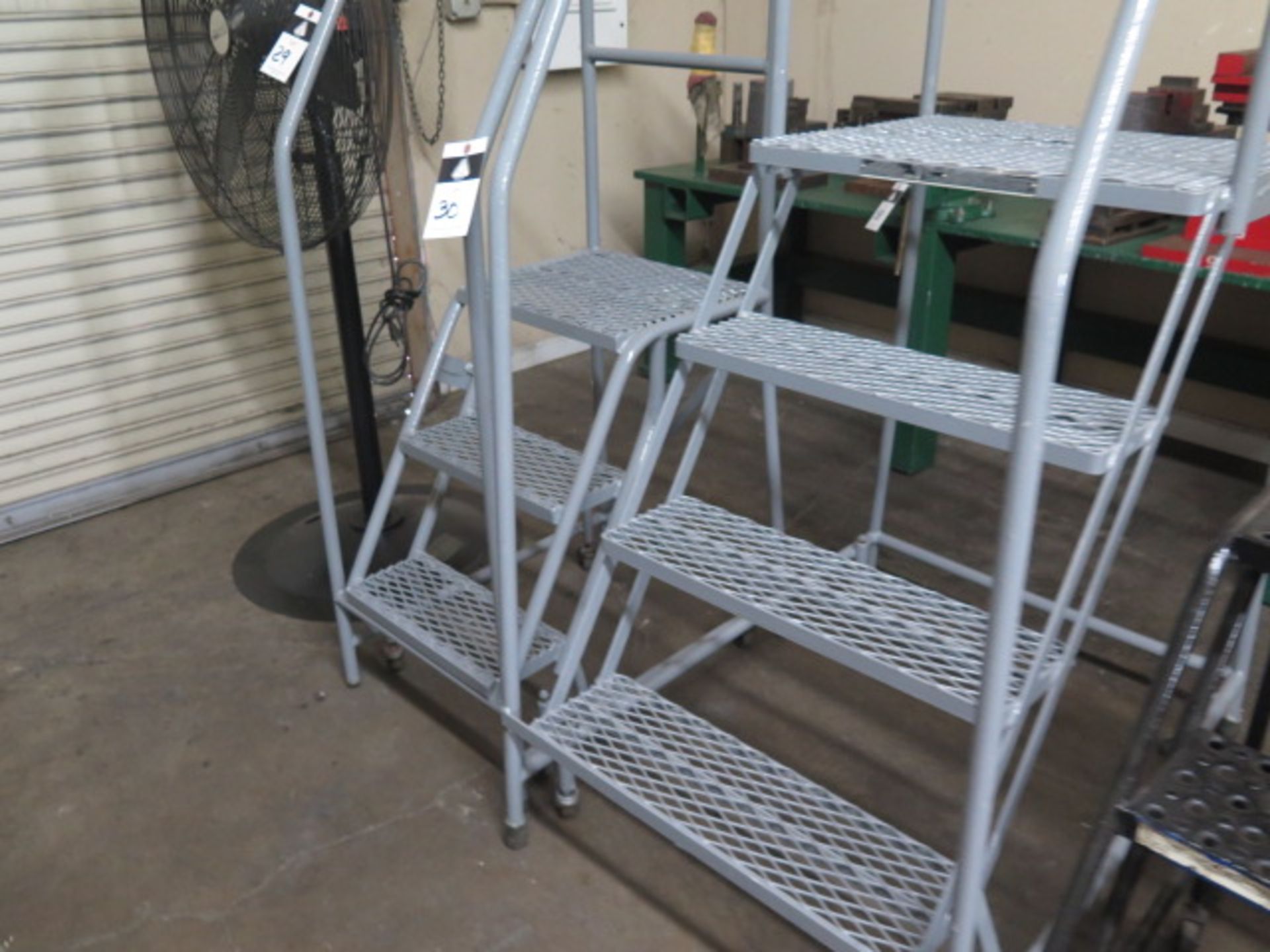 4' and 3' Stock Rool Ladders (2) (SOLD AS-IS - NO WARRANTY) - Image 3 of 4